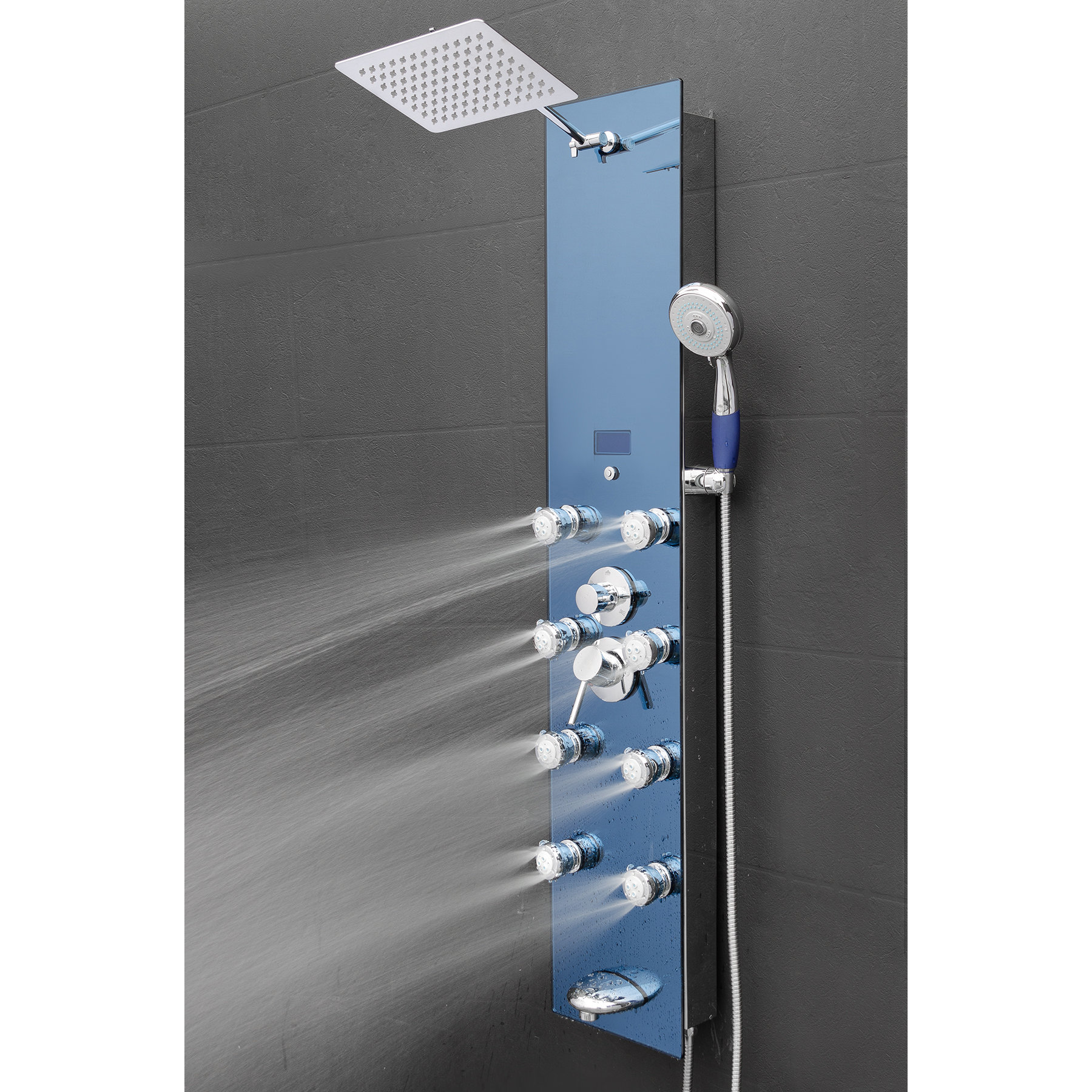 AKDY Tower Rainfall Shower Panel System & Reviews Wayfair.ca