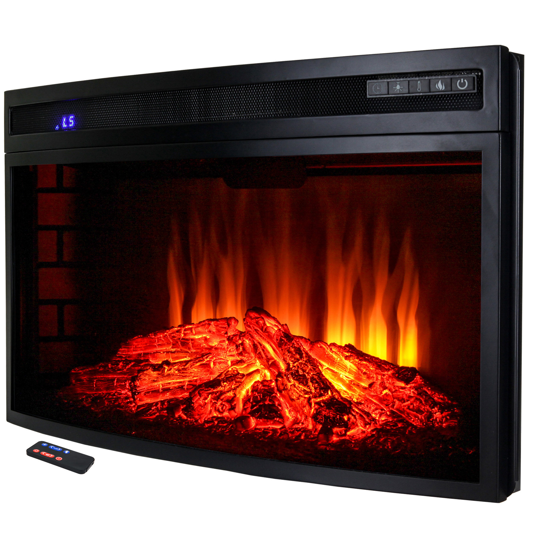 AKDY Freestanding Electric Fireplace Insert & Reviews Wayfair