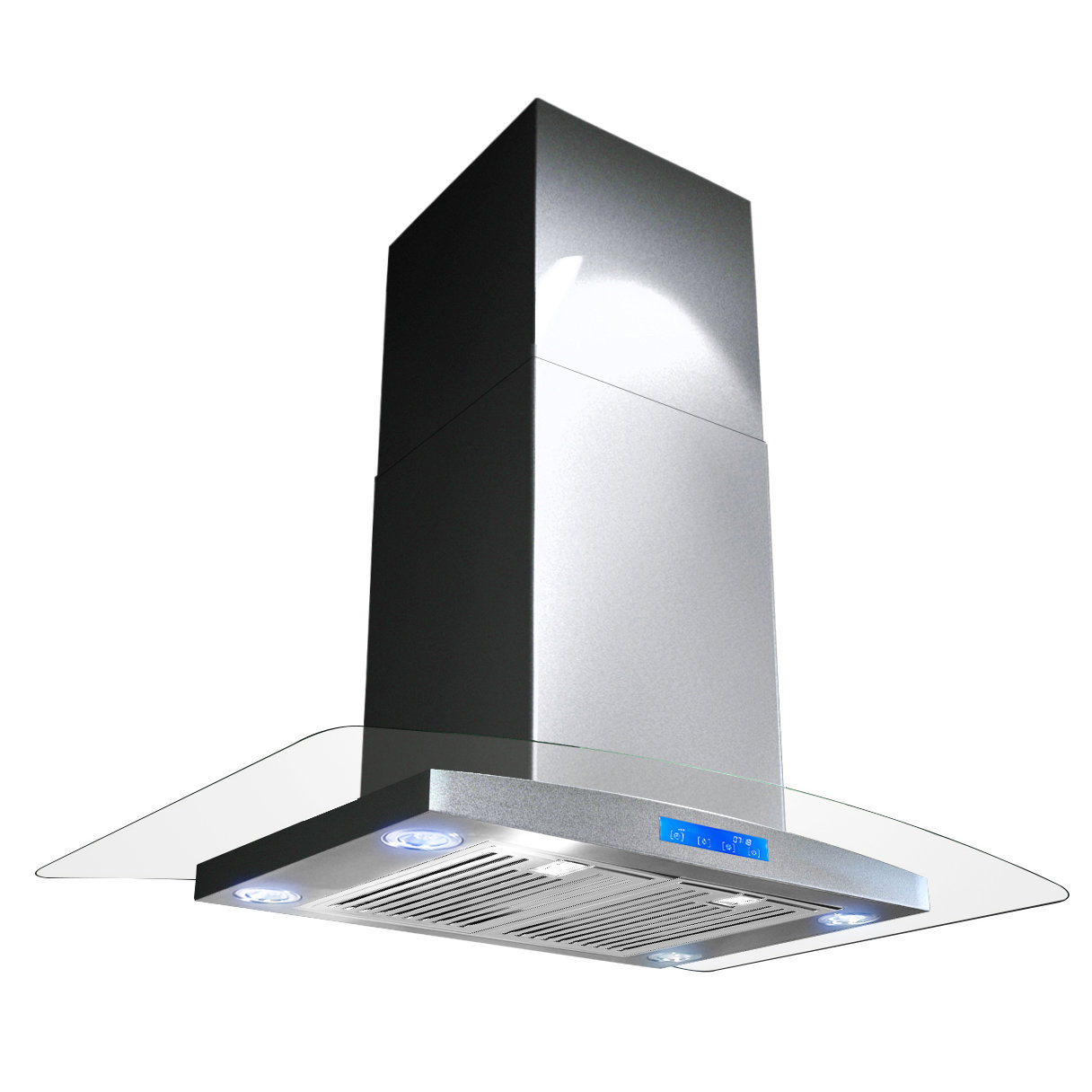 AKDY 30" 400 CFM Convertible Island Range Hood & Reviews Wayfair