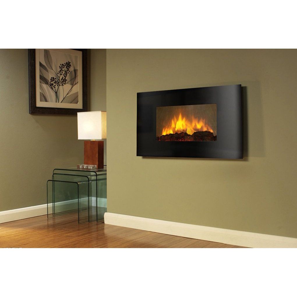 AKDY Curved Wall Mount Electric Fireplace  Reviews  Wayfair.ca