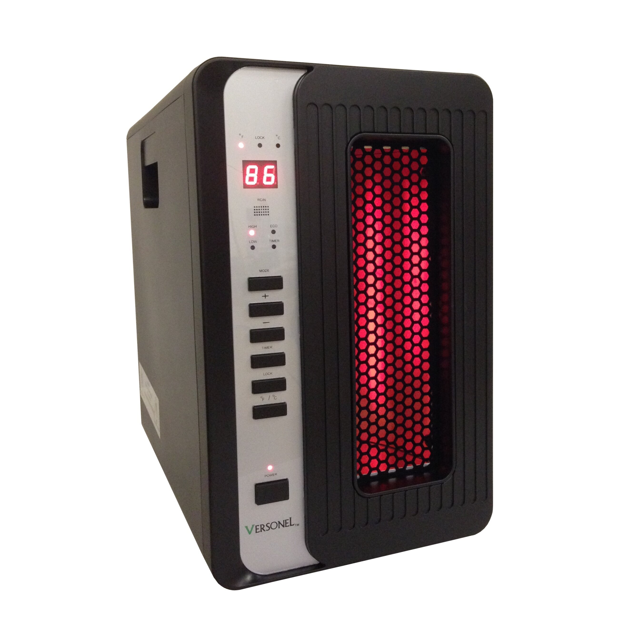 Versonel 3 Element Quartz Infrared Heater w/ Remote & Reviews | Wayfair
