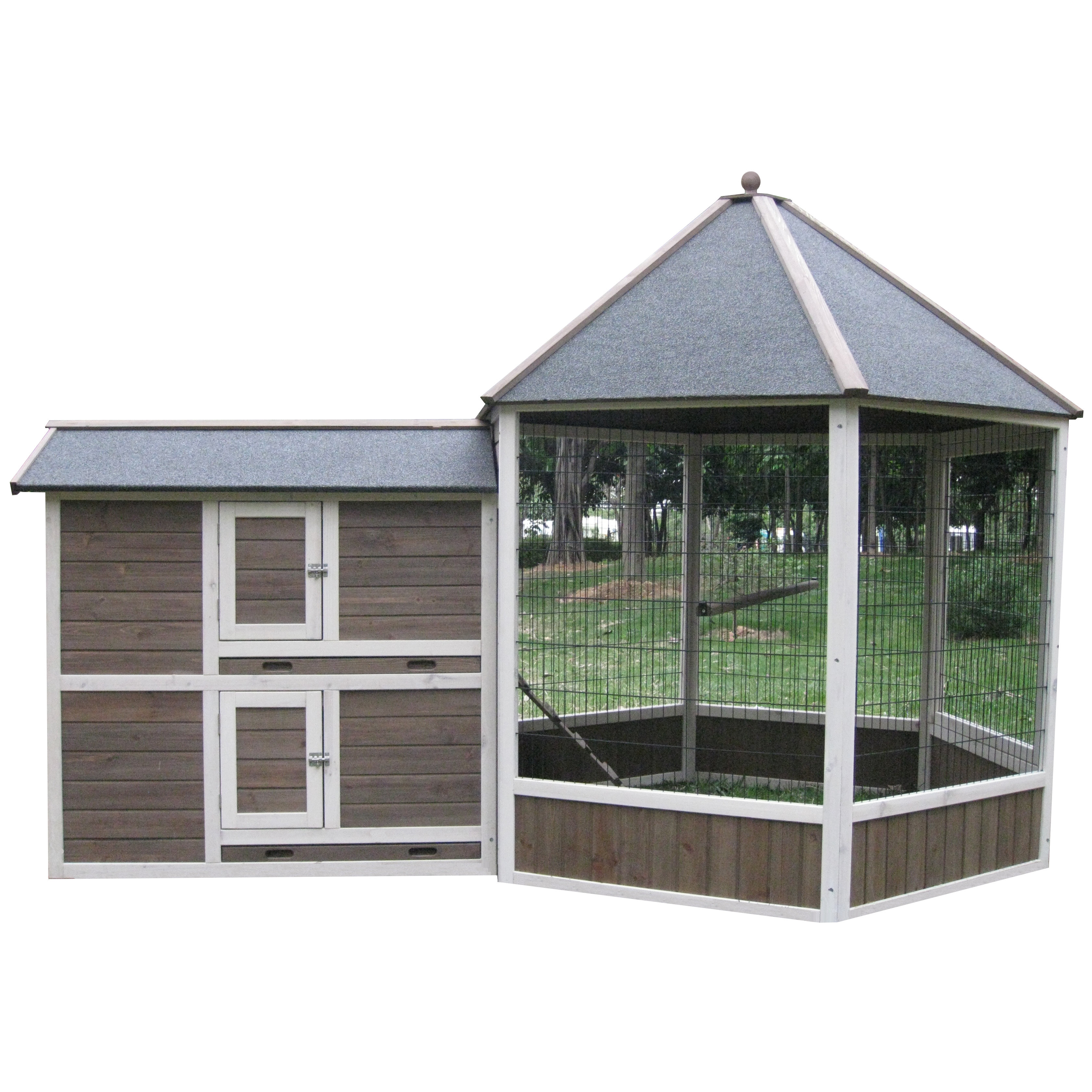 Innovation Pet Coops &amp; Feathers Gazebo Chicken Coop 
