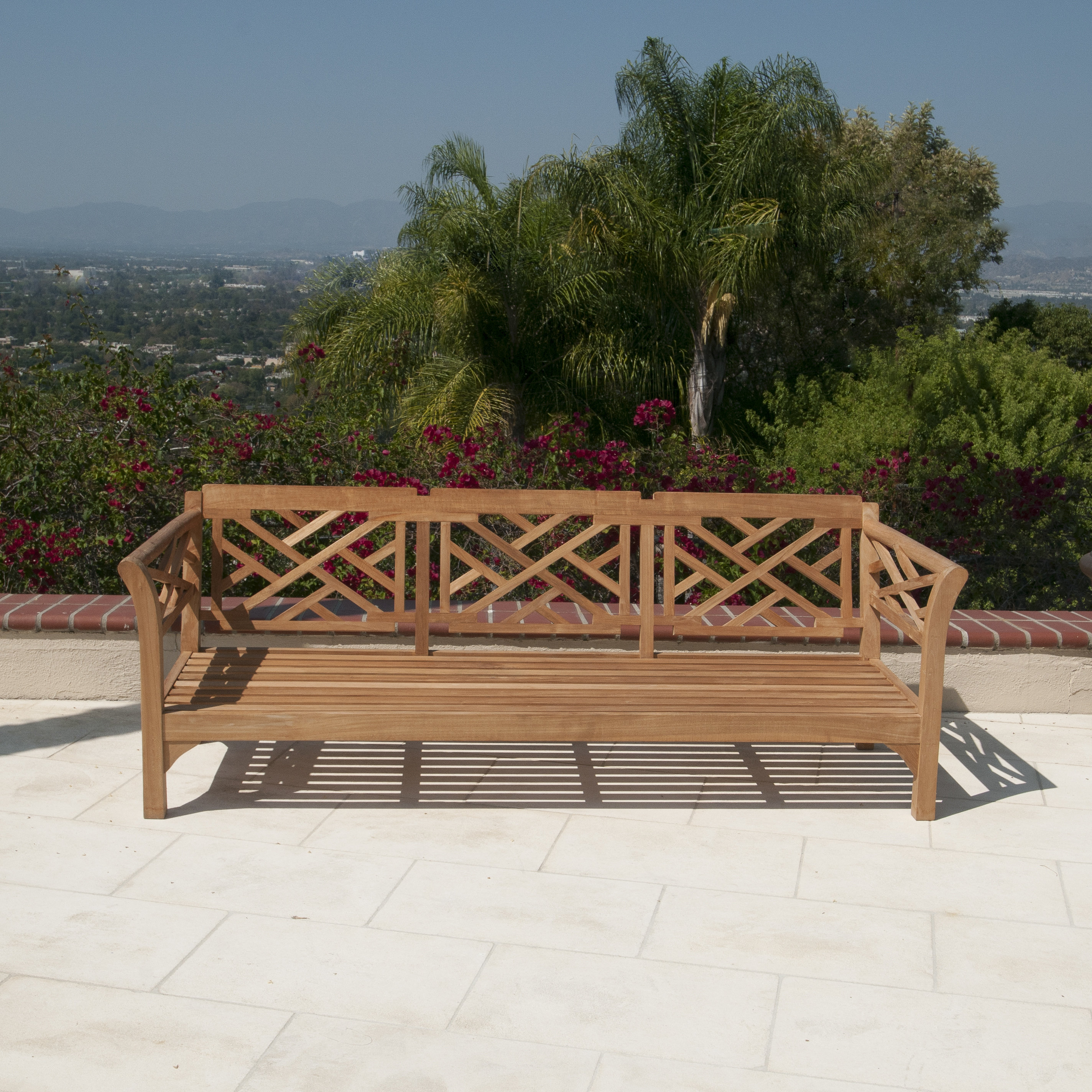 Trijaya Living Malibu Outdoor Teak 6 Piece Deep Seating Group Set & Reviews Wayfair