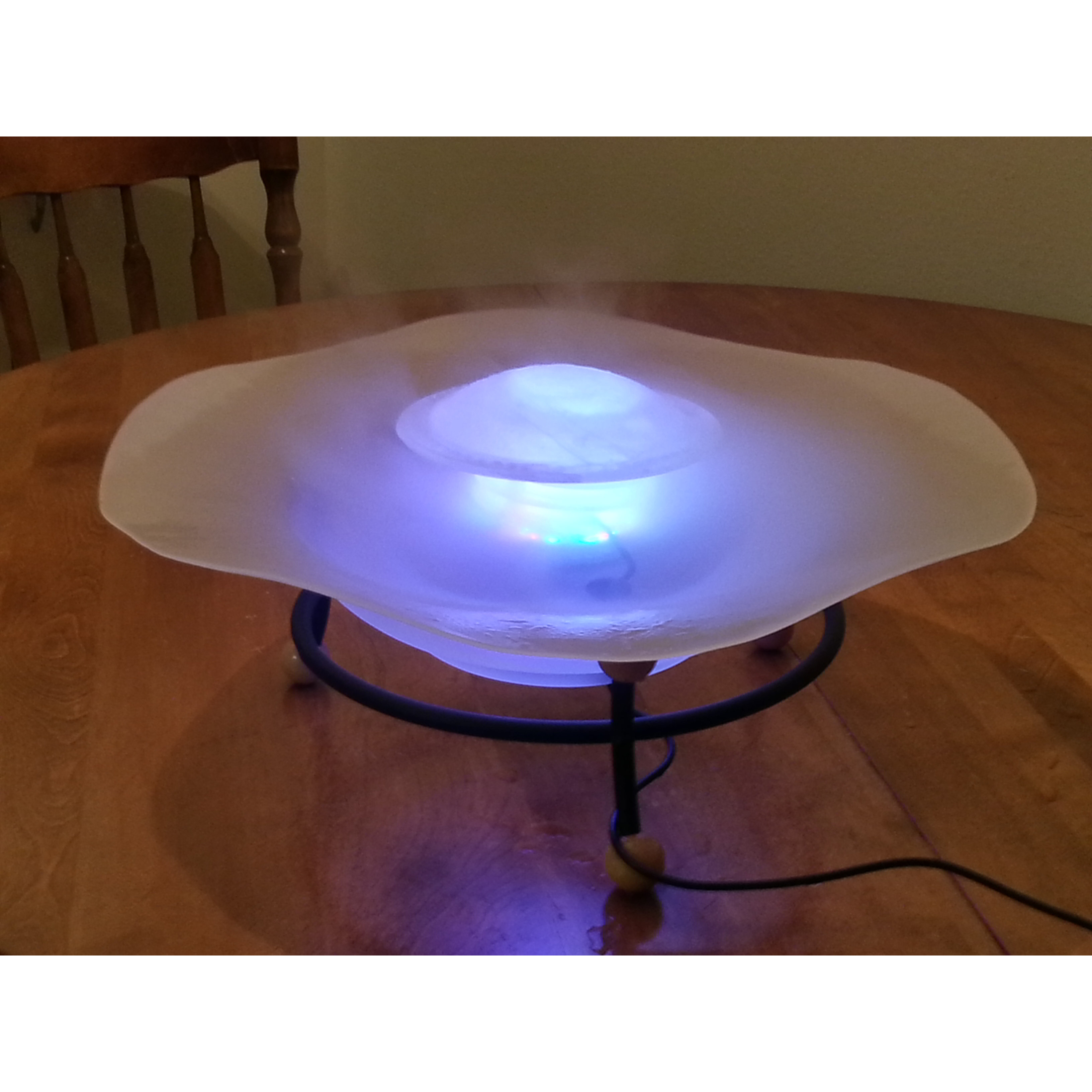 Canary Products Glass Canary Table Top Mist Fountain/Aroma Diffuser