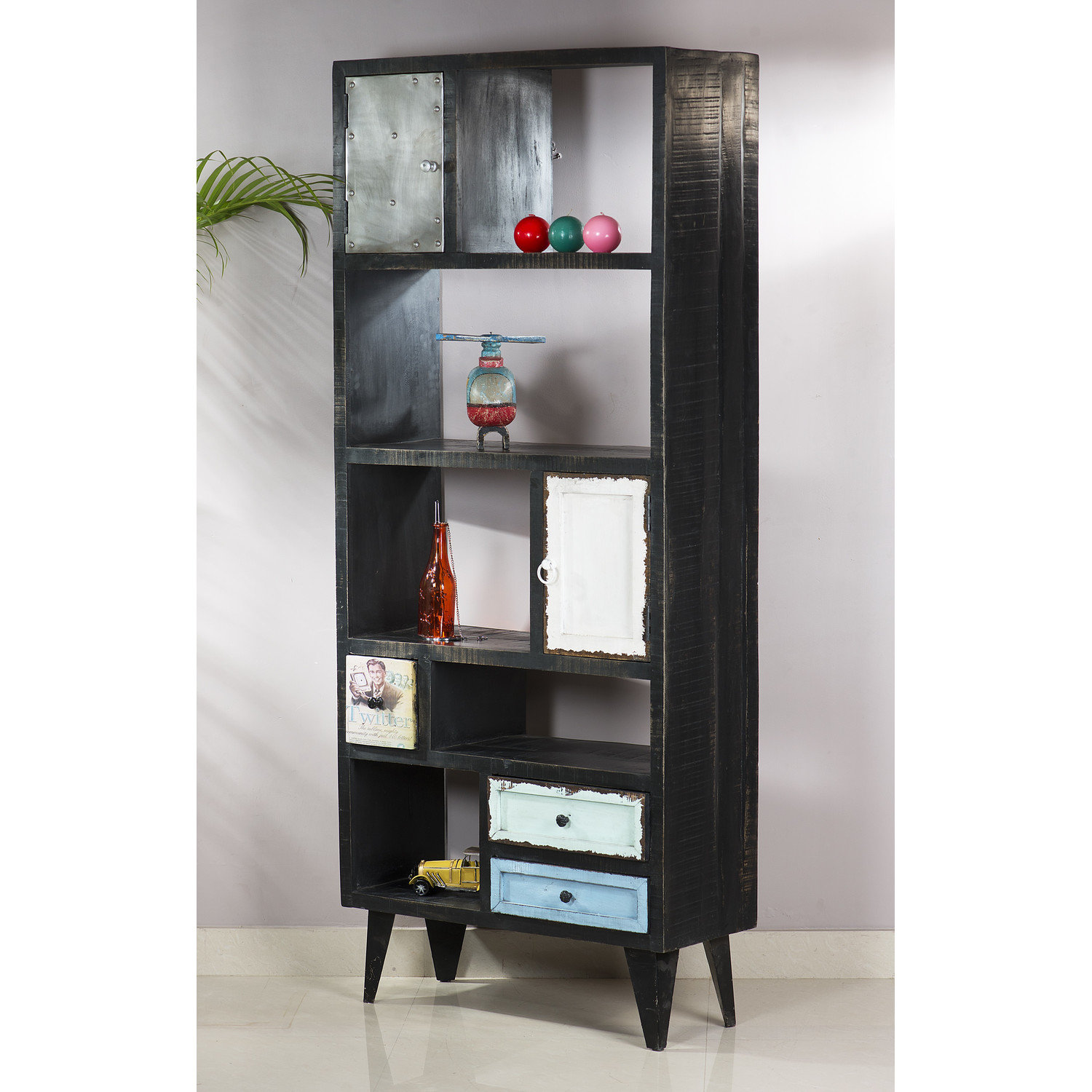 SIT Möbel Antwerp Tall Wide Bookcase Wayfair UK