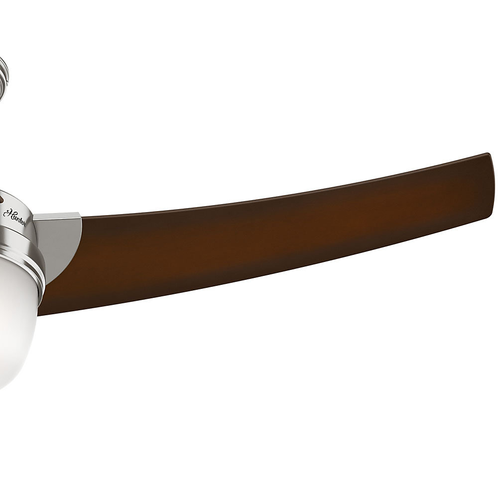 Hunter Fan Eurus 54Inch Single Light 3Blade Ceiling Fan, Brushed