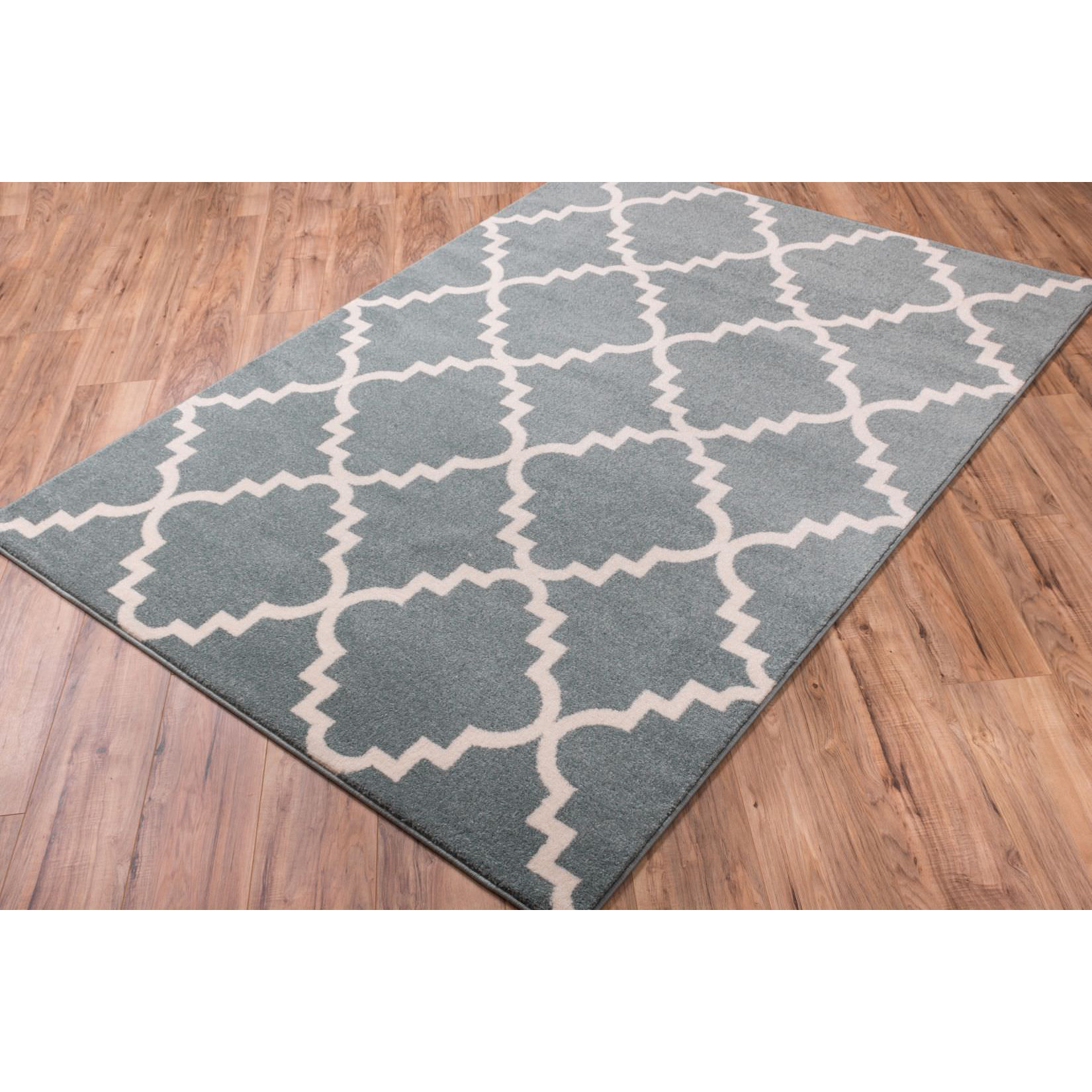 Well Woven Sydney Lulu's Lattice Light Blue Area Rug & Reviews Wayfair