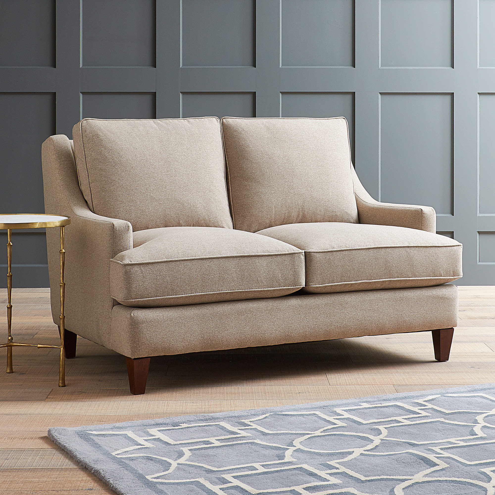 AllModern Custom Upholstery Hathaway Loveseat | Wayfair