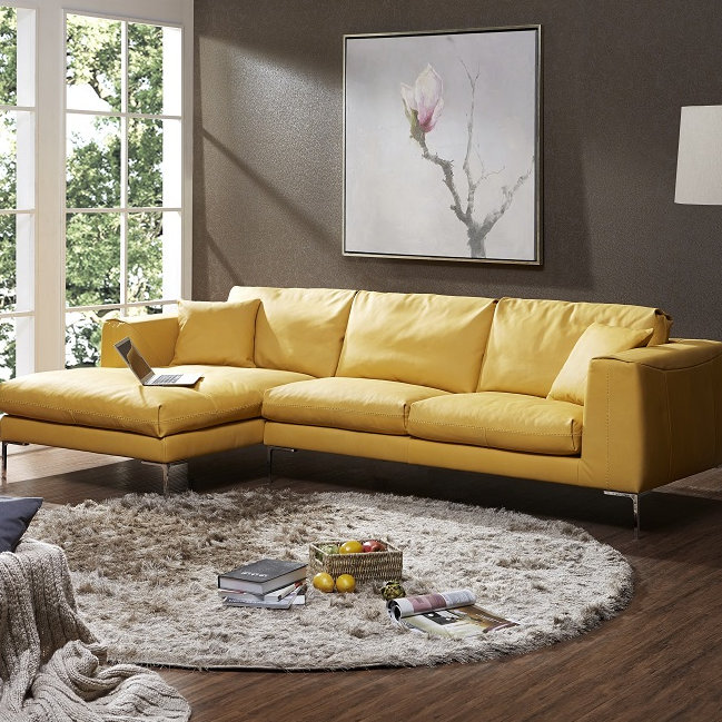 J&M Furniture Soleil Premium Leather Sectional & Reviews Wayfair