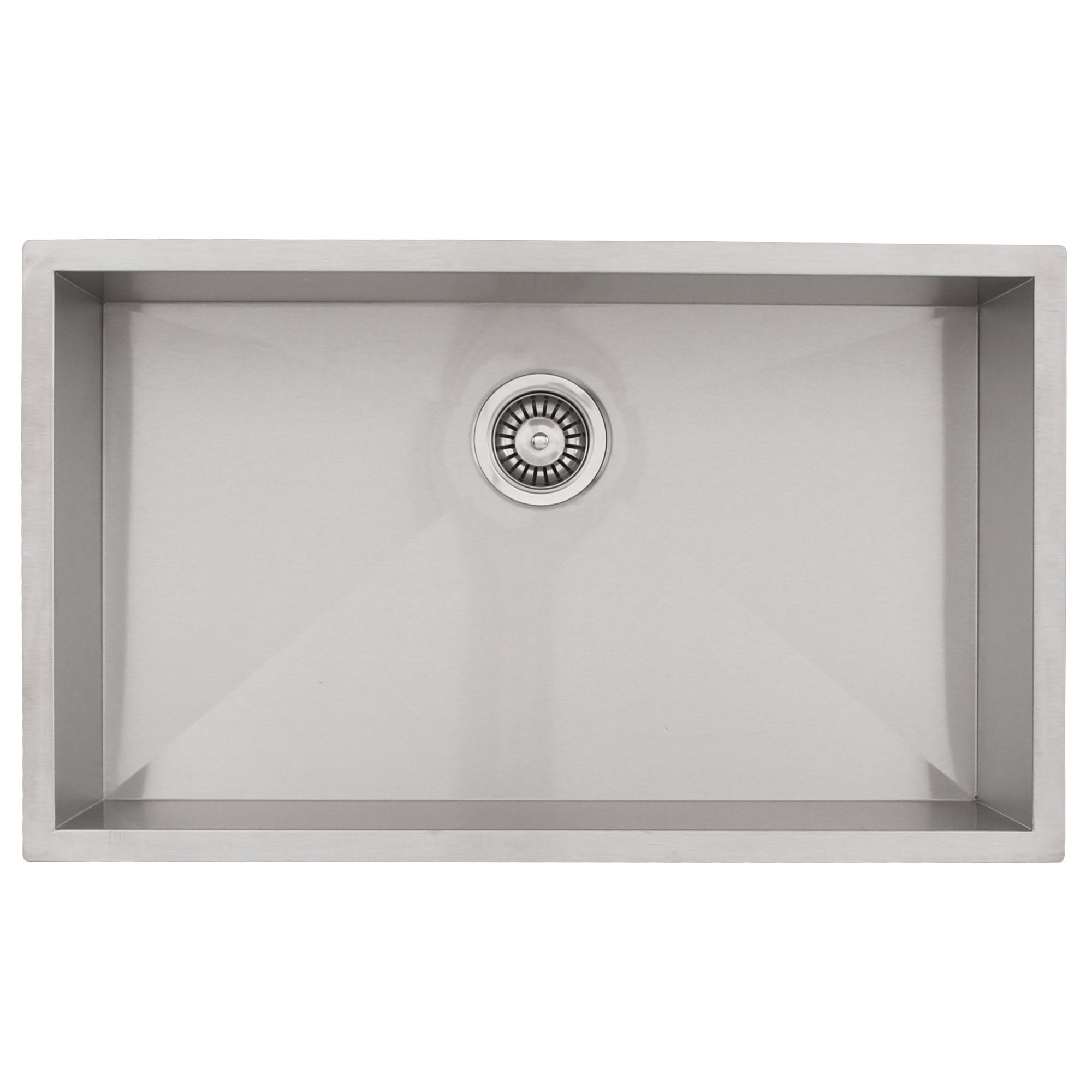 Ticor Sinks Zero Radius 30" L x 19" W Kitchen Sink & Reviews Wayfair