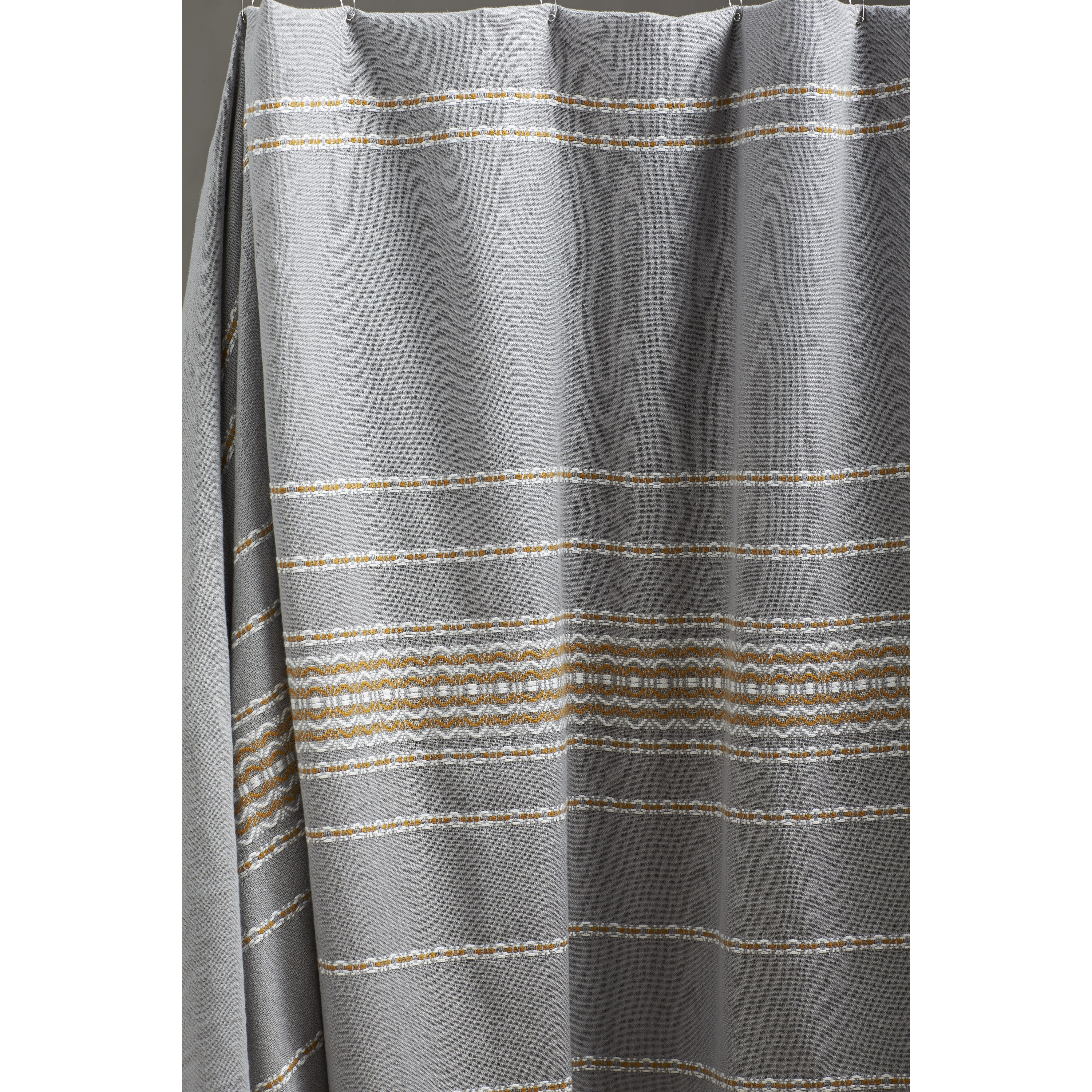 Coyuchi Rippled Stripe Cotton Shower Curtain & Reviews Wayfair