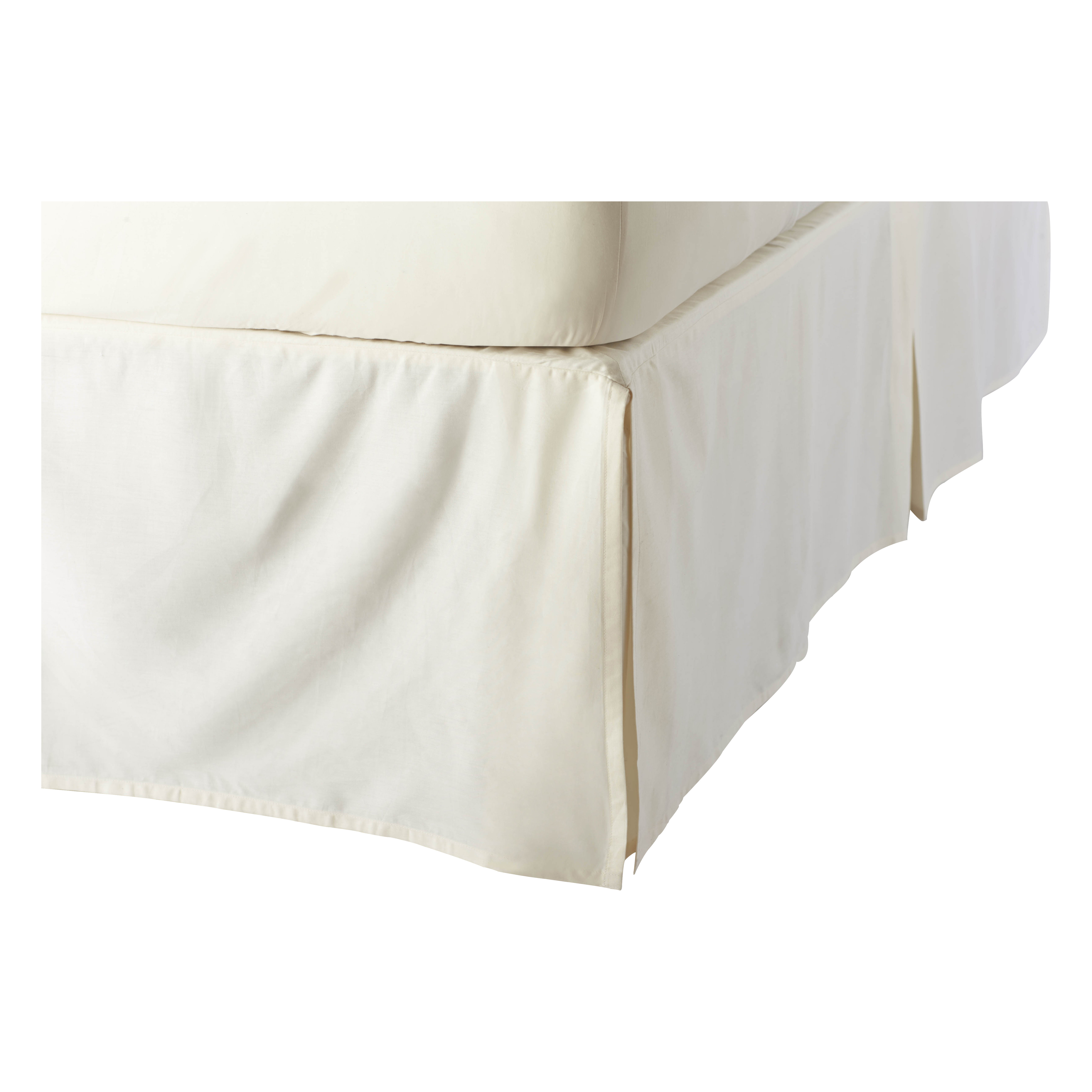 Coyuchi Sateen 300 Thread Count Organic Cotton Bed Skirt & Reviews