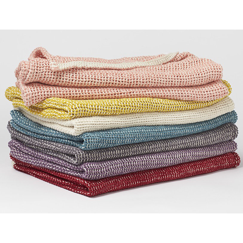 Coyuchi Chenille Chunky Weave Cotton Blanket Wayfair
