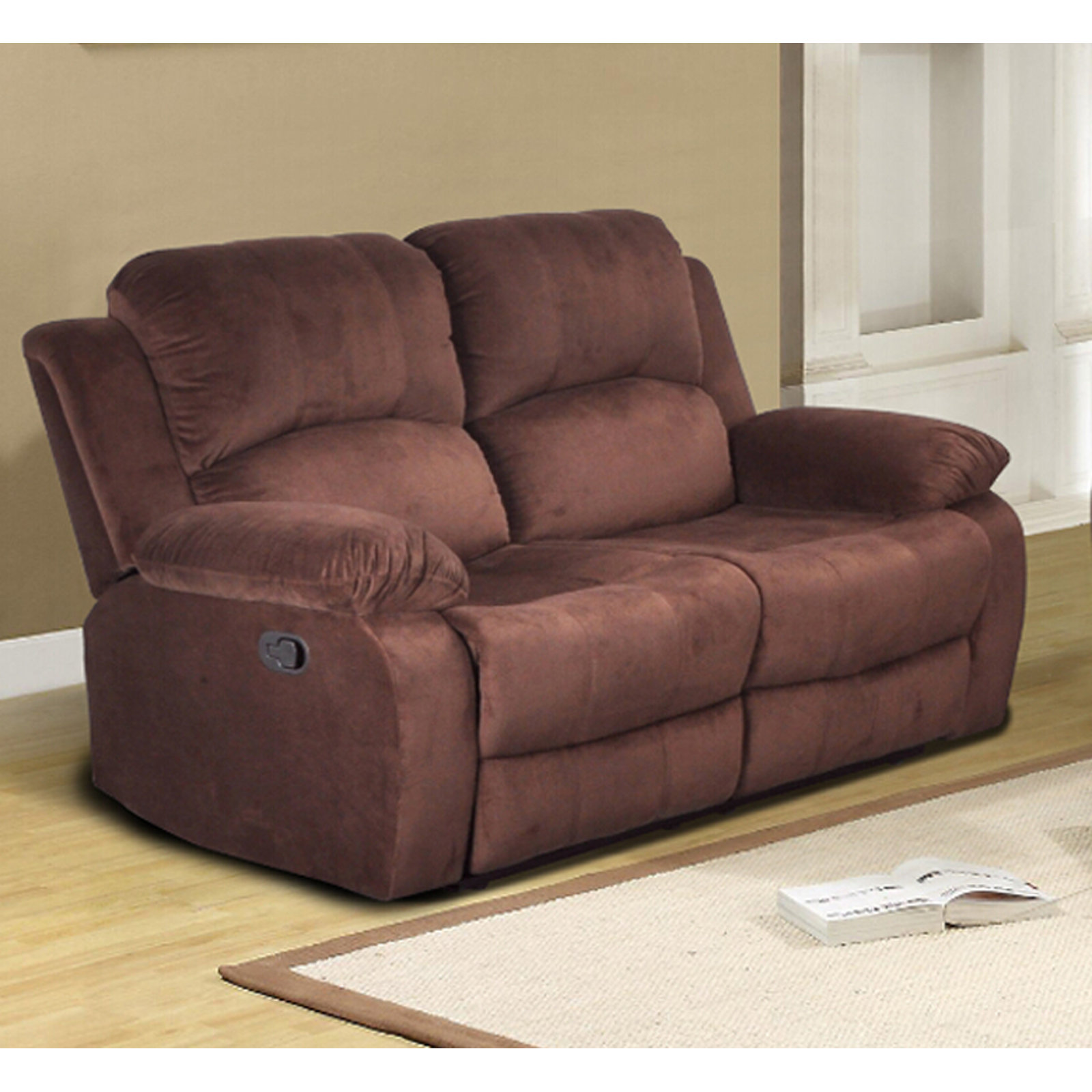 Beverly Fine Furniture Denver Reclining Loveseat & Reviews Wayfair