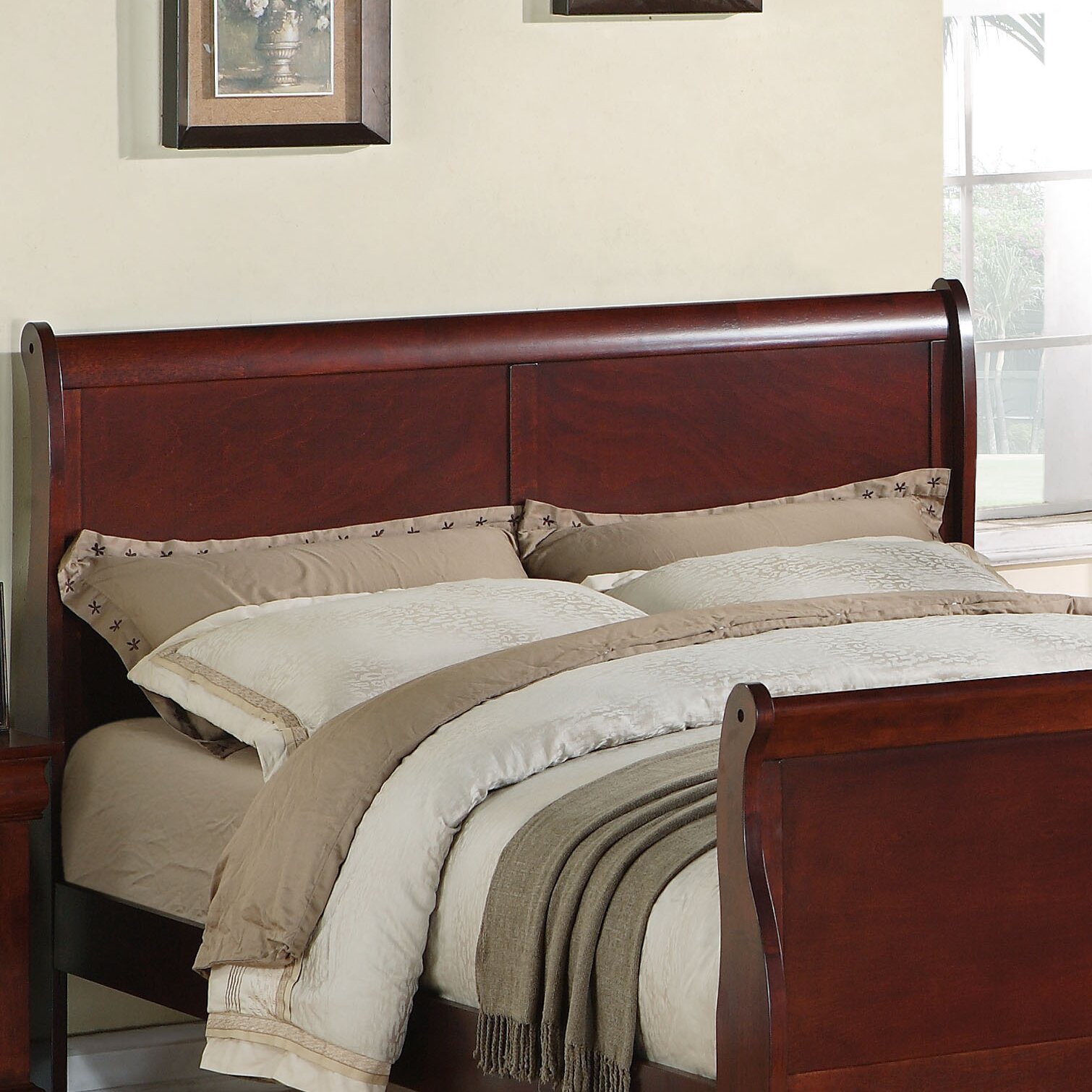 Standard Furniture Lewiston Sleigh Customizable Bedroom Set & Reviews