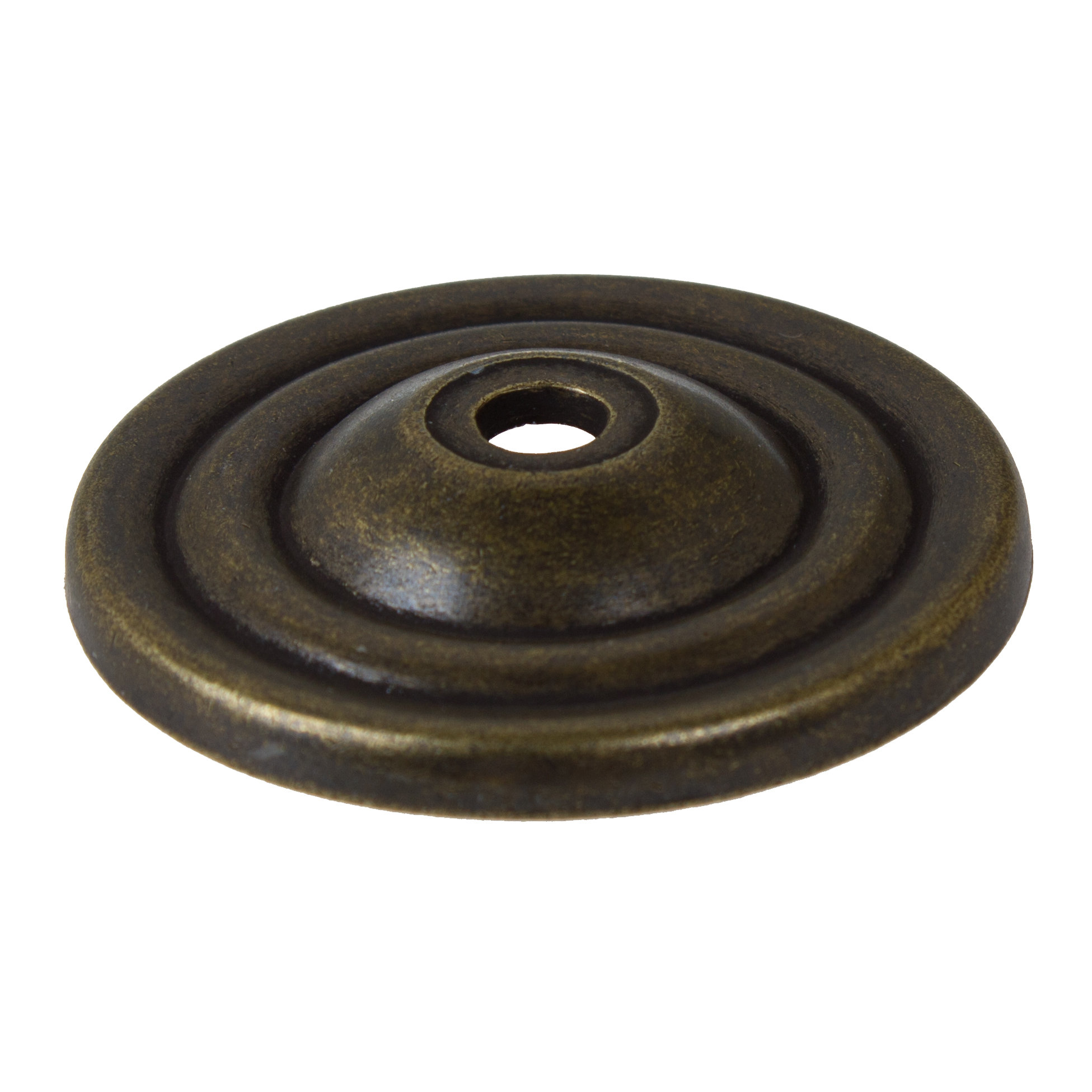 GlideRite Hardware Round Thin Ring Knob Backplate Wayfair