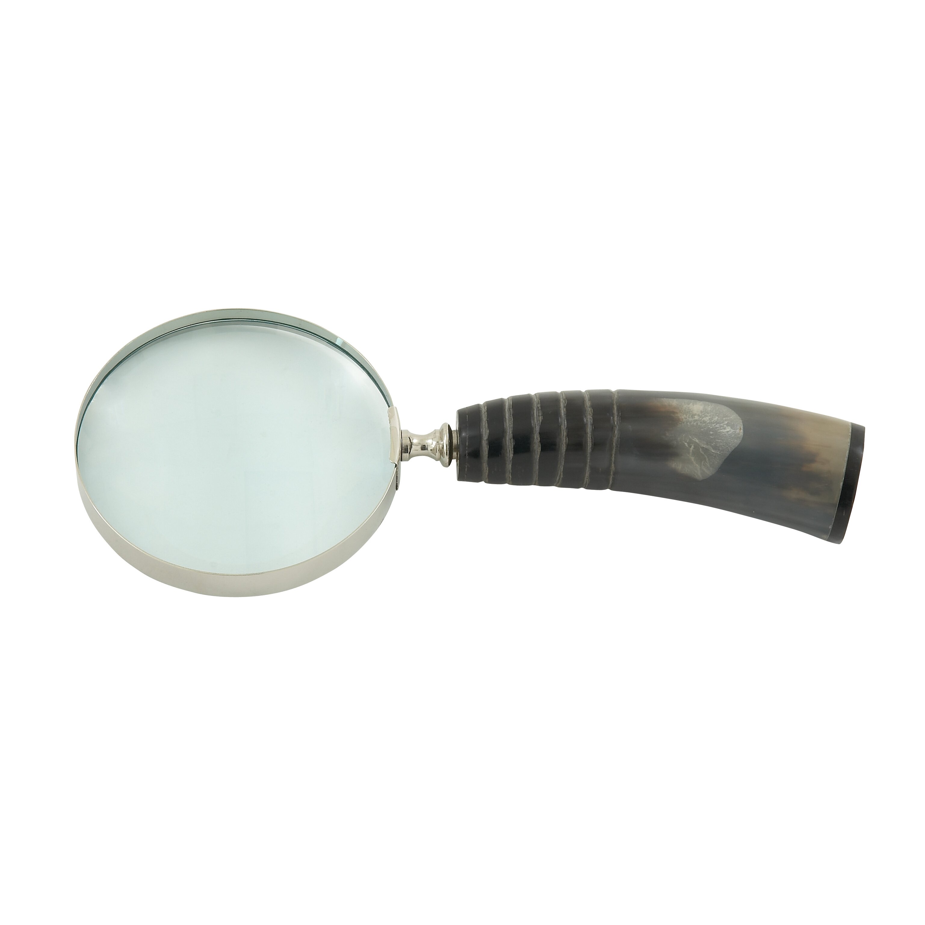 Cole & Grey Decorative Brass Horn Magnifying Glass | Wayfair