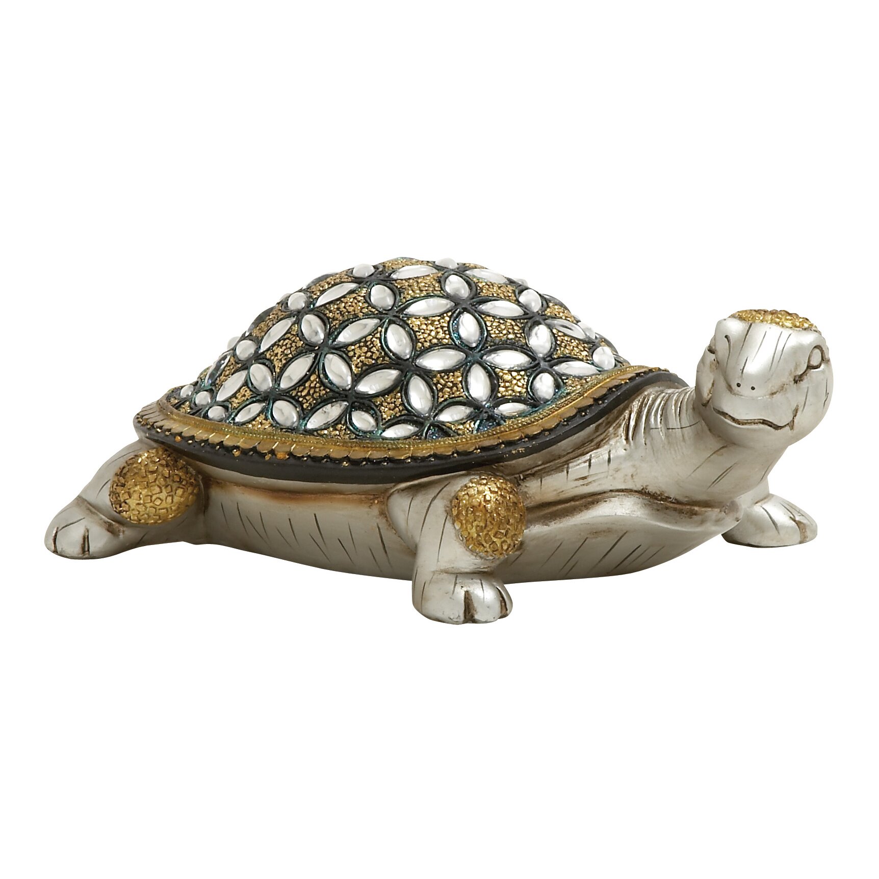 Cole & Grey Polystone Turtle Figurine & Reviews 