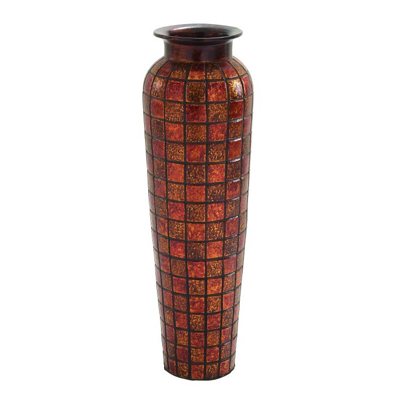 Cole & Grey Terracotta Floor Vase Wayfair