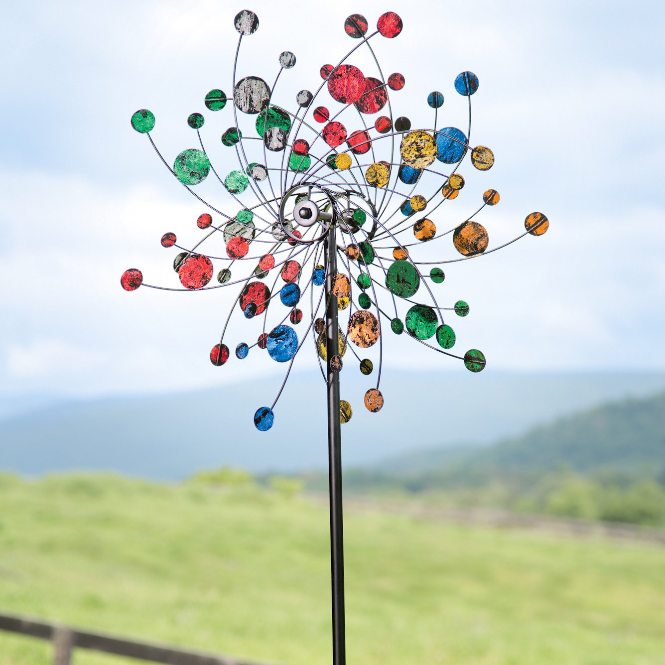 Plow & Hearth Confetti Wind Spinner & Reviews Wayfair
