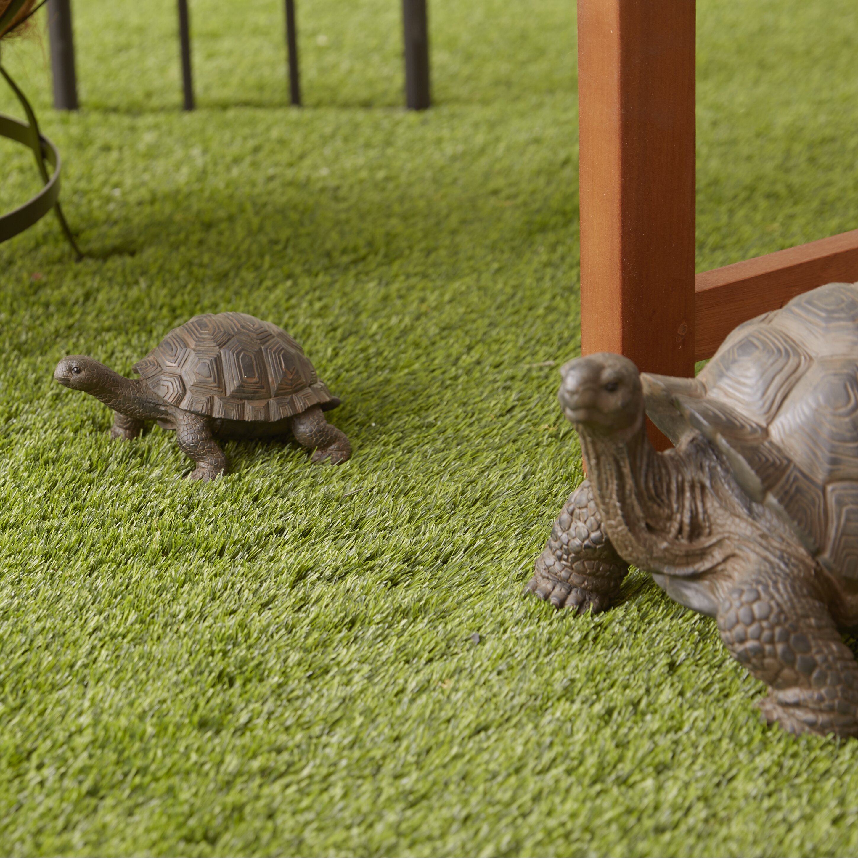 tortoise family resin garden accents statue