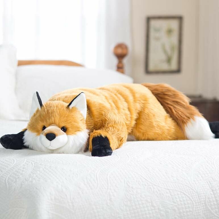 plow and hearth fox pillow