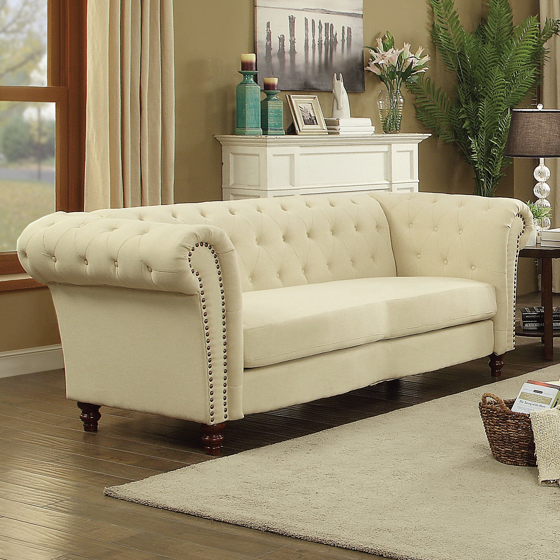 Glory Furniture Victoria Sofa | Wayfair