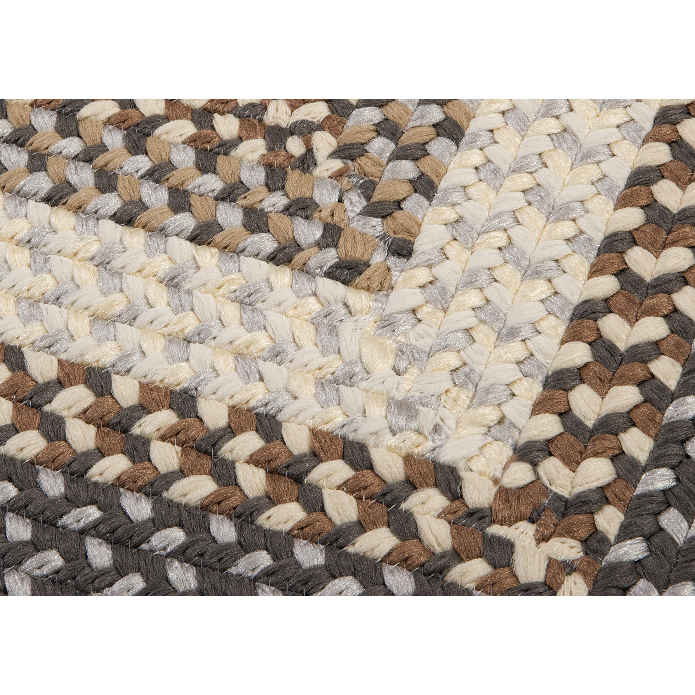 Colonial Mills Tiburon Misted Grey Braided Area Rug & Reviews Wayfair