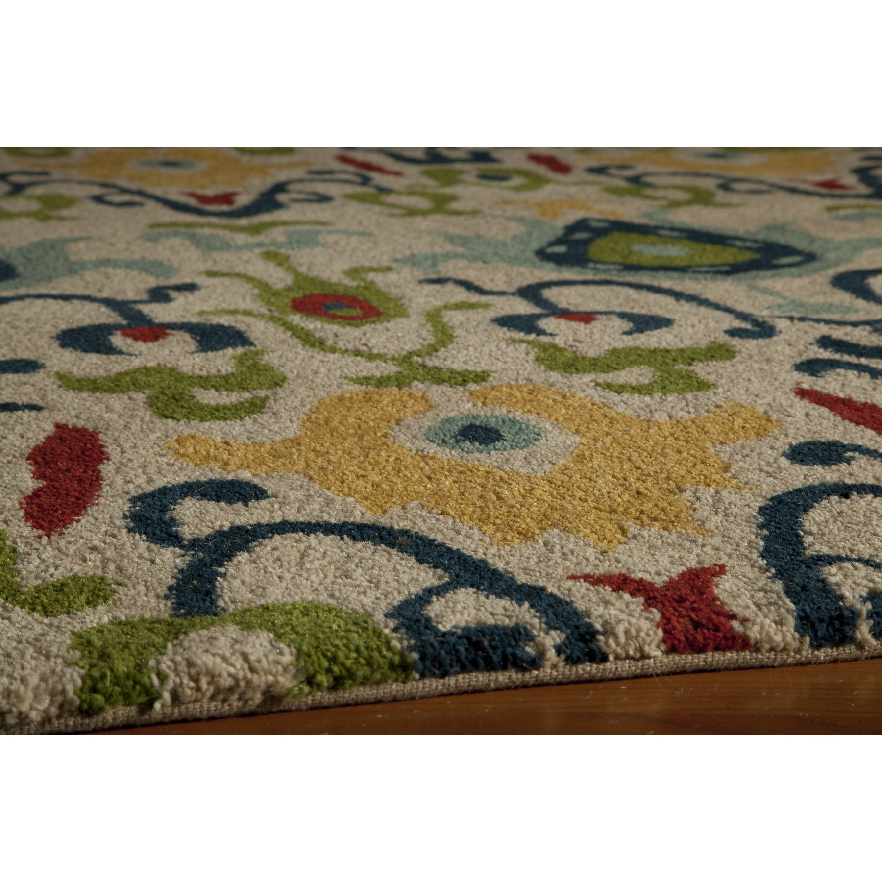 Momeni Habitat Ivory Ikat Area Rug & Reviews Wayfair