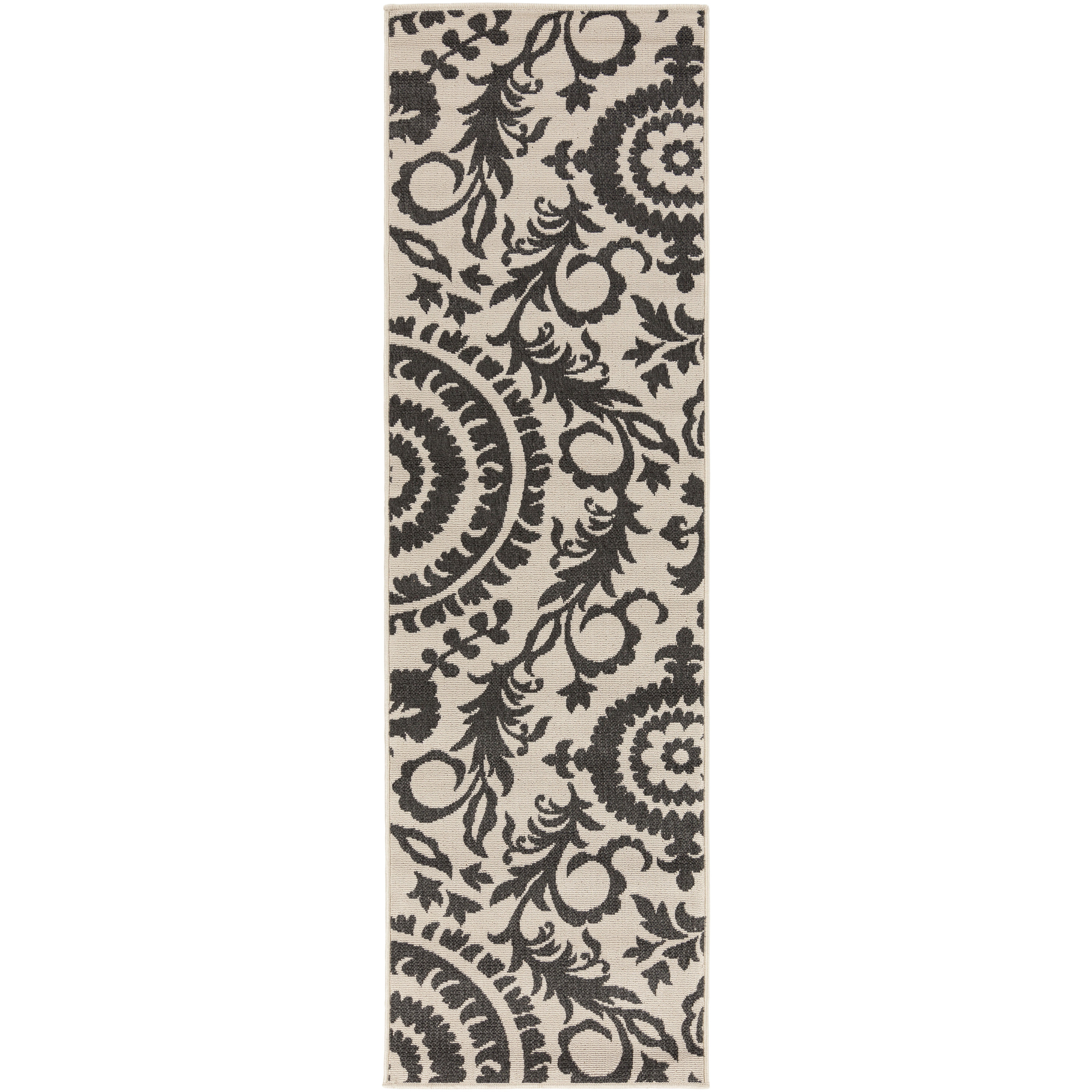 Surya Alfresco Black/Khaki Indoor/Outdoor Area Rug & Reviews Wayfair