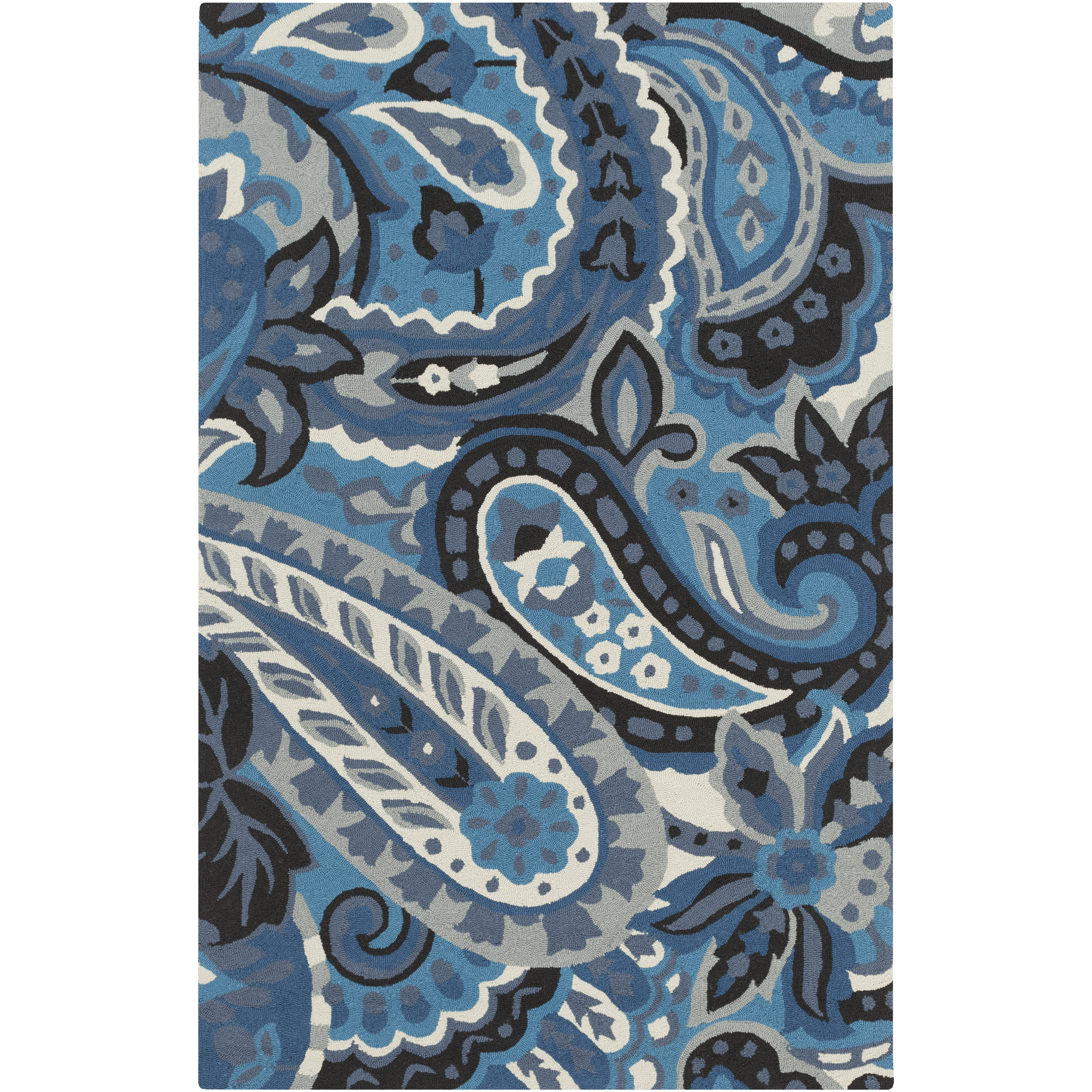 Surya Rain Aqua/Navy Indoor/Outdoor Area Rug & Reviews Wayfair.ca