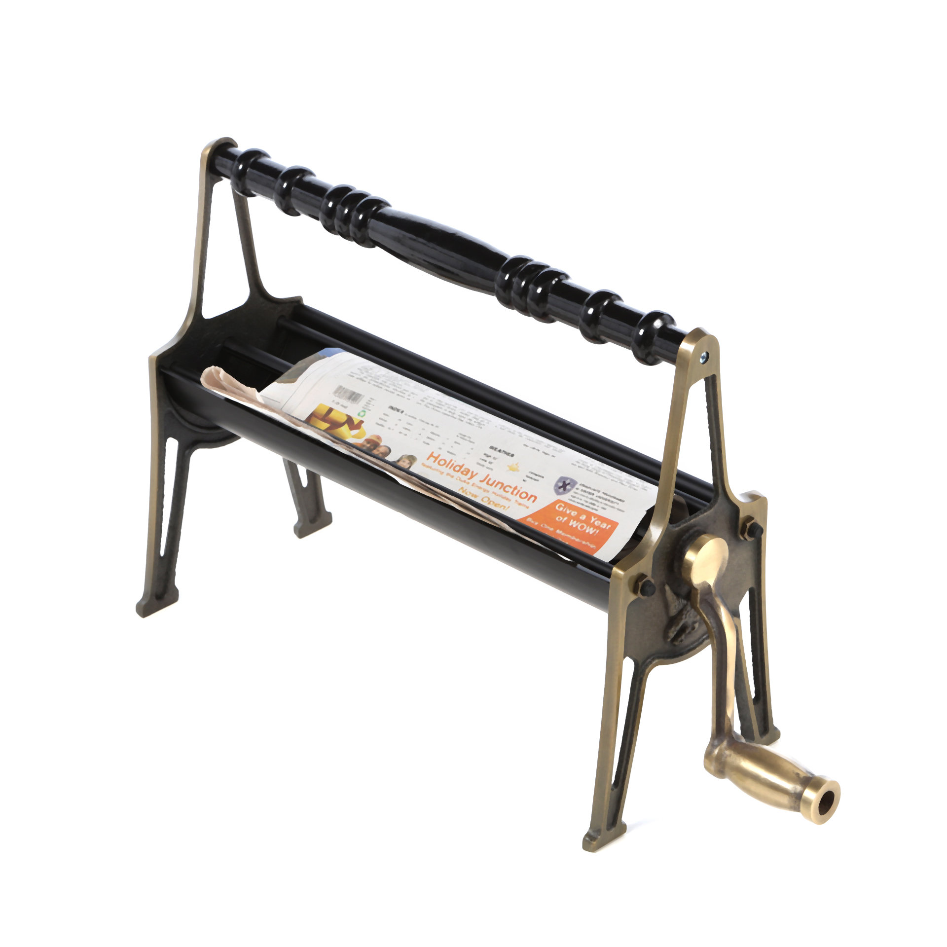 Uniflame Brass Newspaper Log Roller & Reviews Wayfair