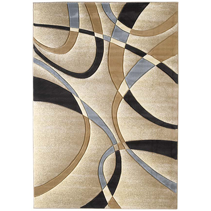 United Weavers of America Contours LaChic Beige Area Rug & Reviews
