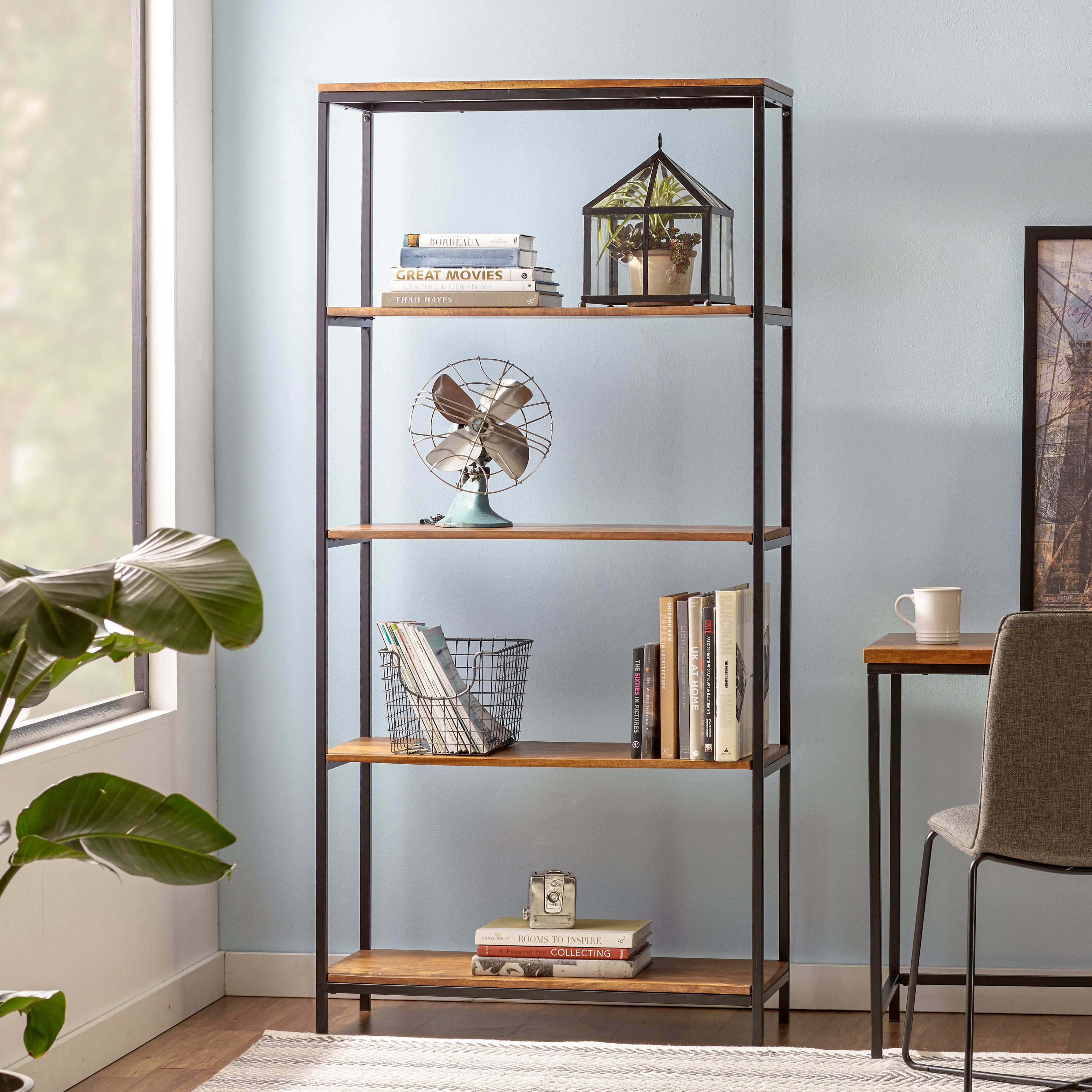 Mercury Row Megan 72" Etagere Bookcase & Reviews Wayfair