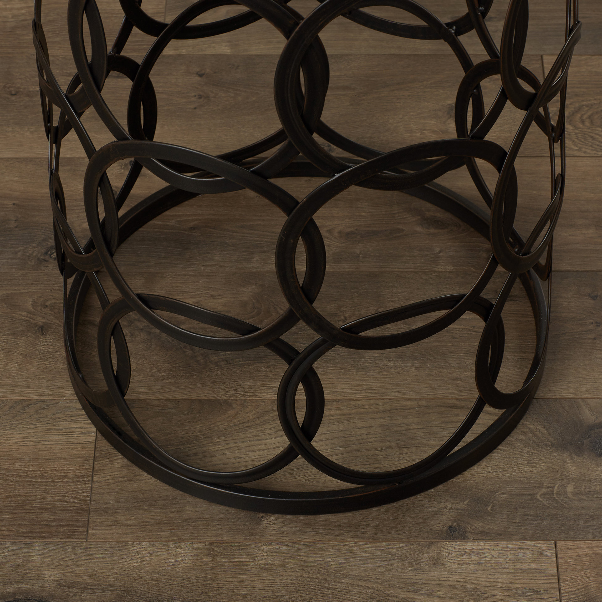 Mercury Row Arkadios End Table with Removable Glass Top & Reviews Wayfair