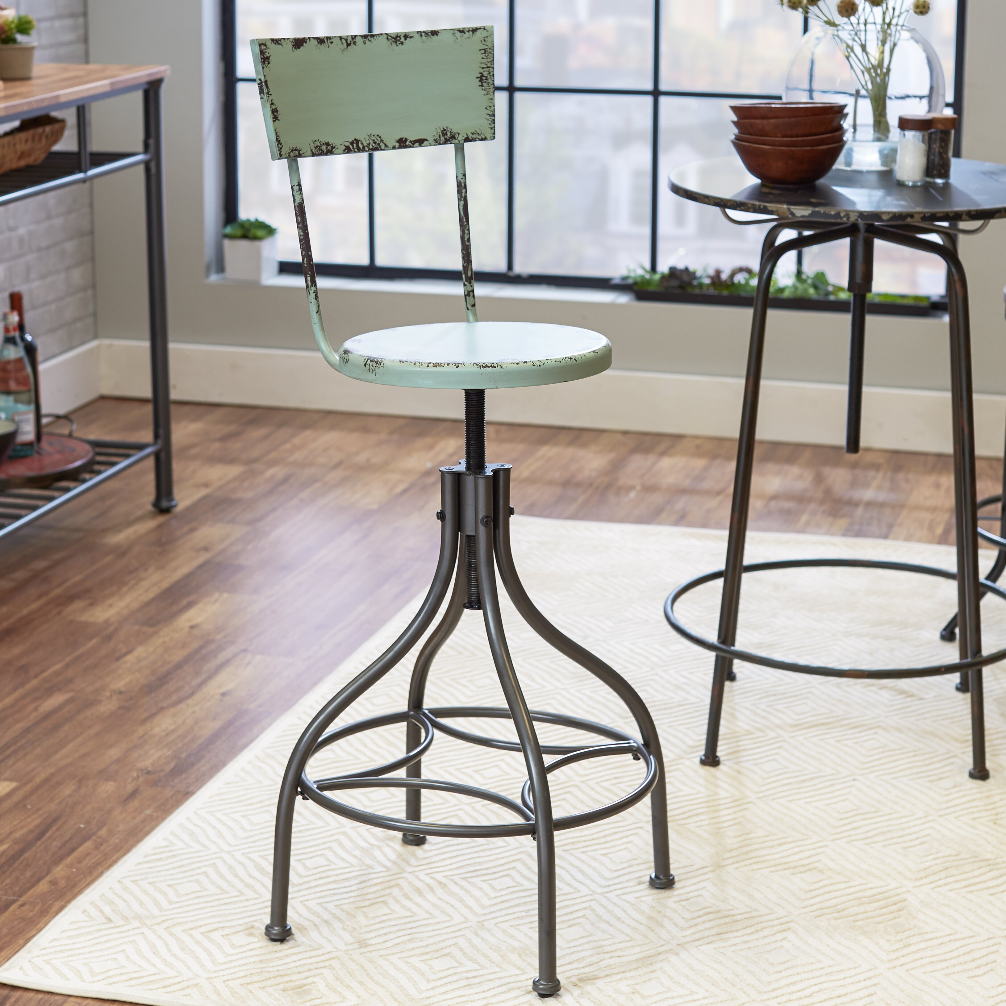 Adjustable Height Bar Stools Images