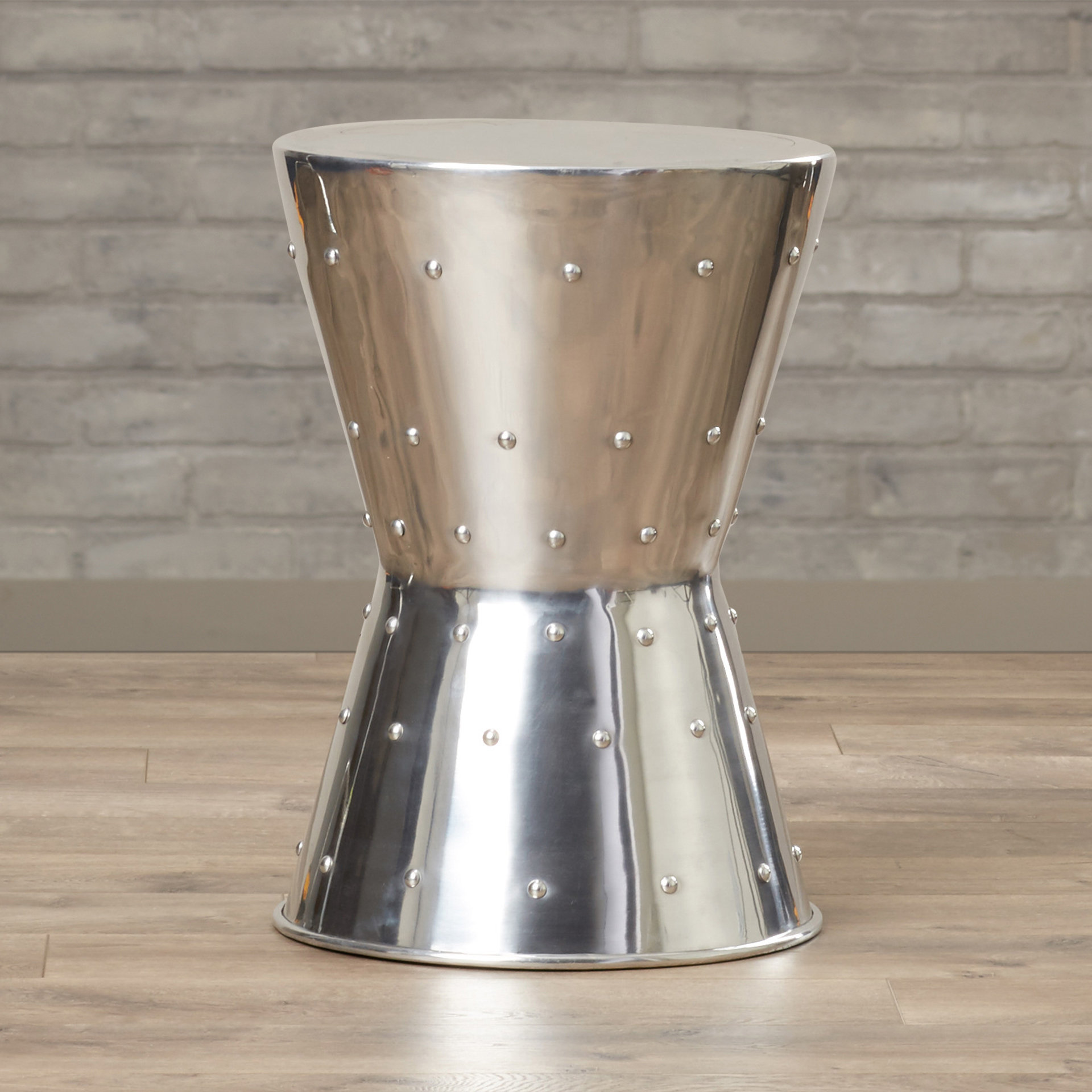 Mercury Row Archelaus Rivet Stool & Reviews Wayfair