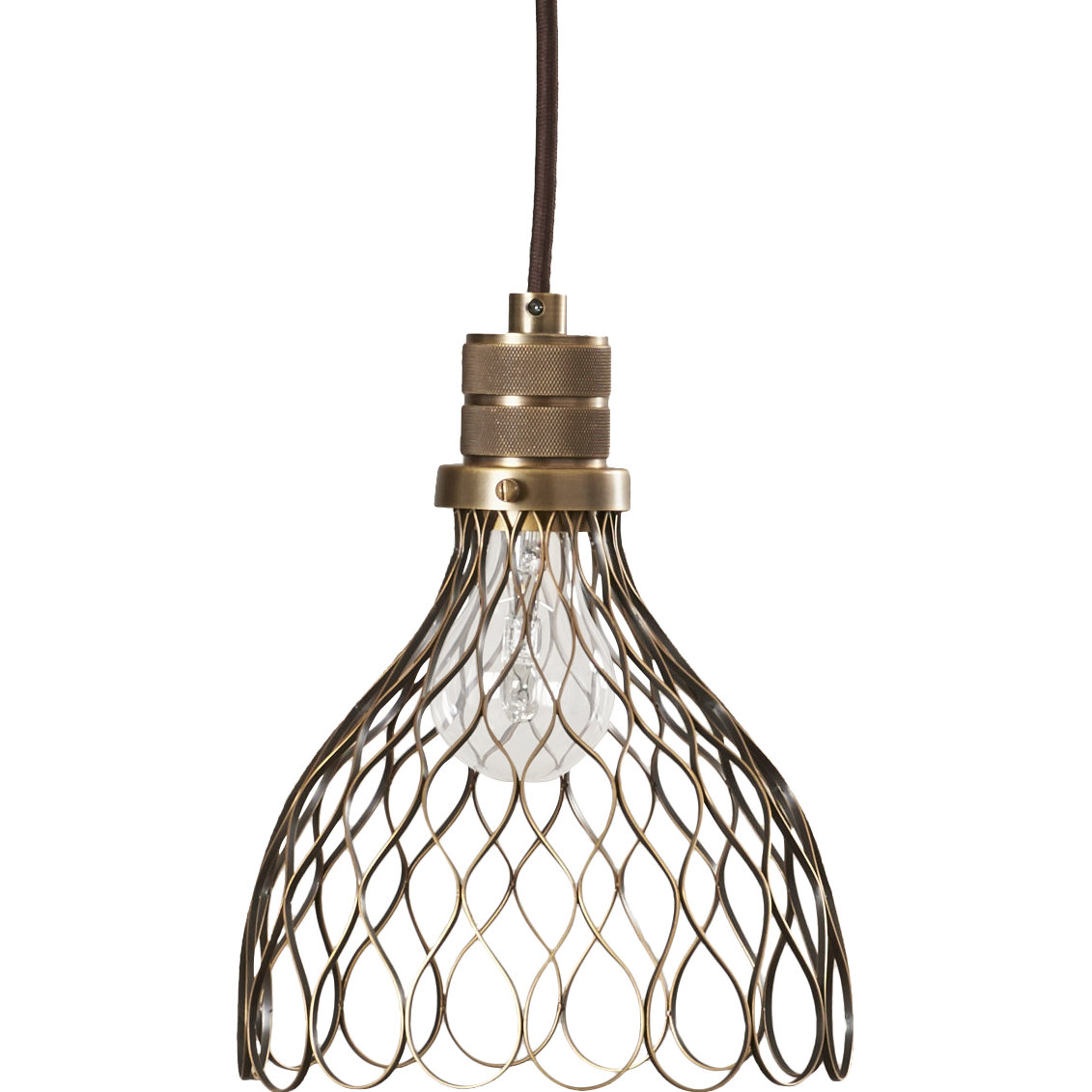 Mercury Row Brassfield 1 Light Mini Pendant & Reviews Wayfair