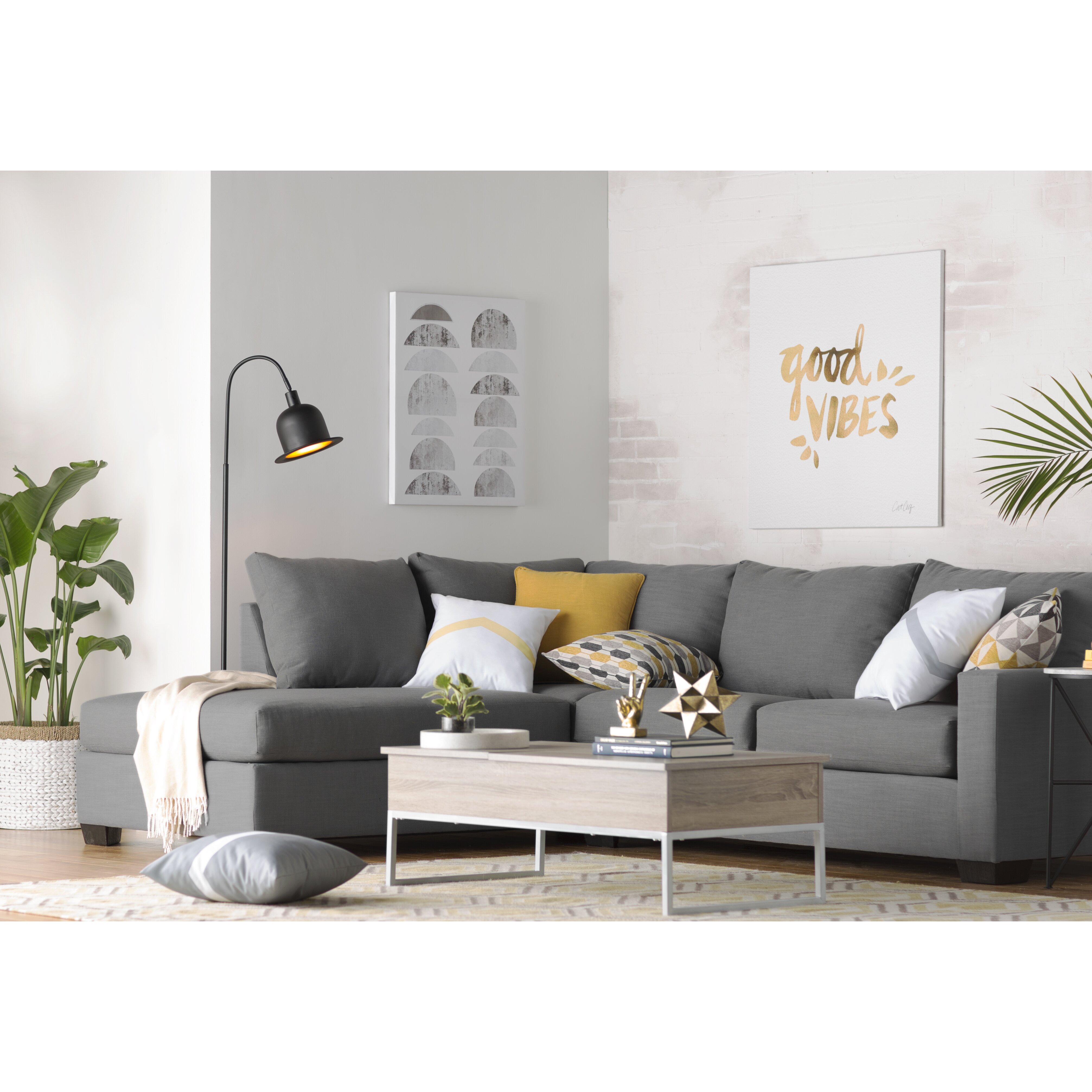 Mercury Row Hannah Sectional & Reviews | Wayfair