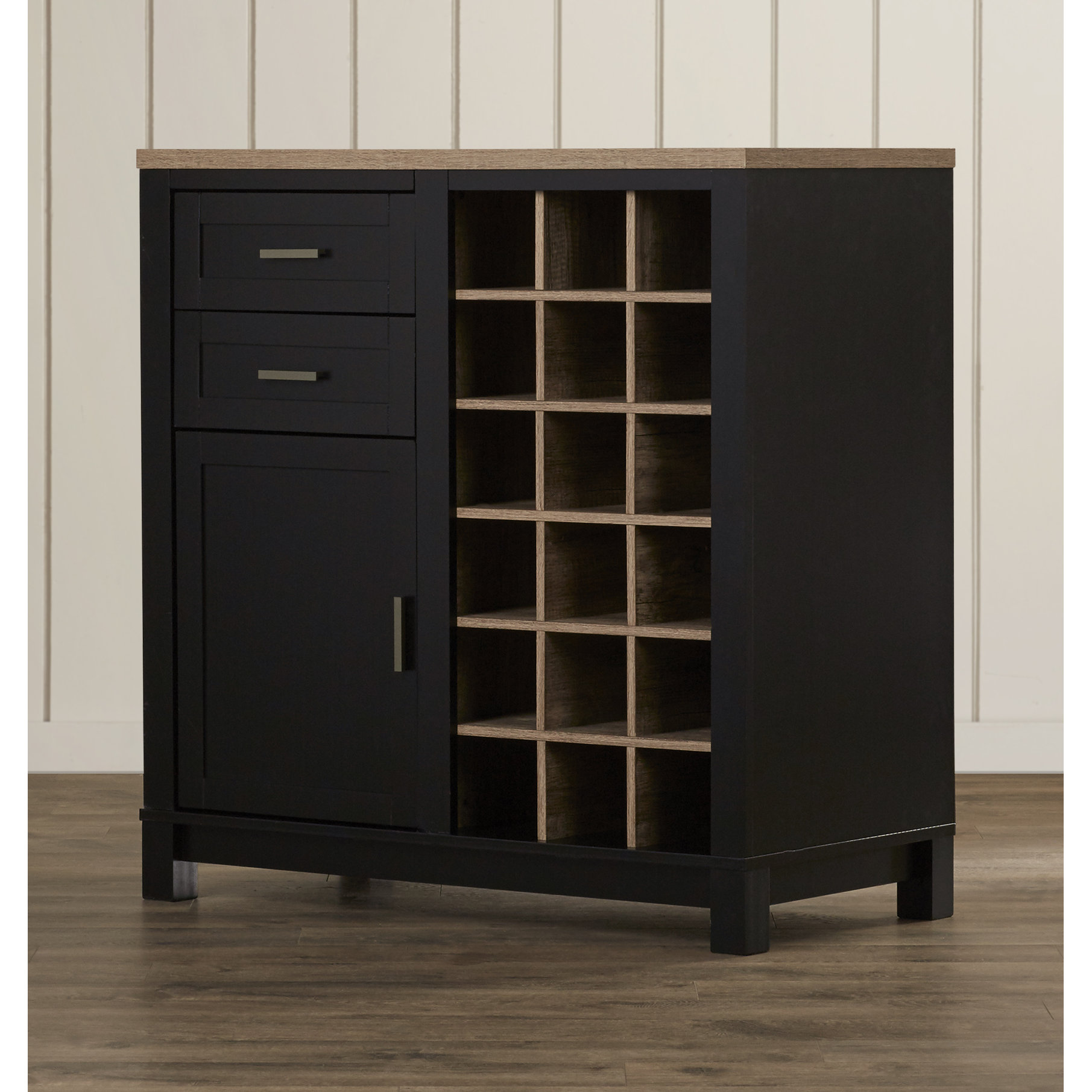 Mercury Row Callowhill Bar with Wine Storage & Reviews Wayfair