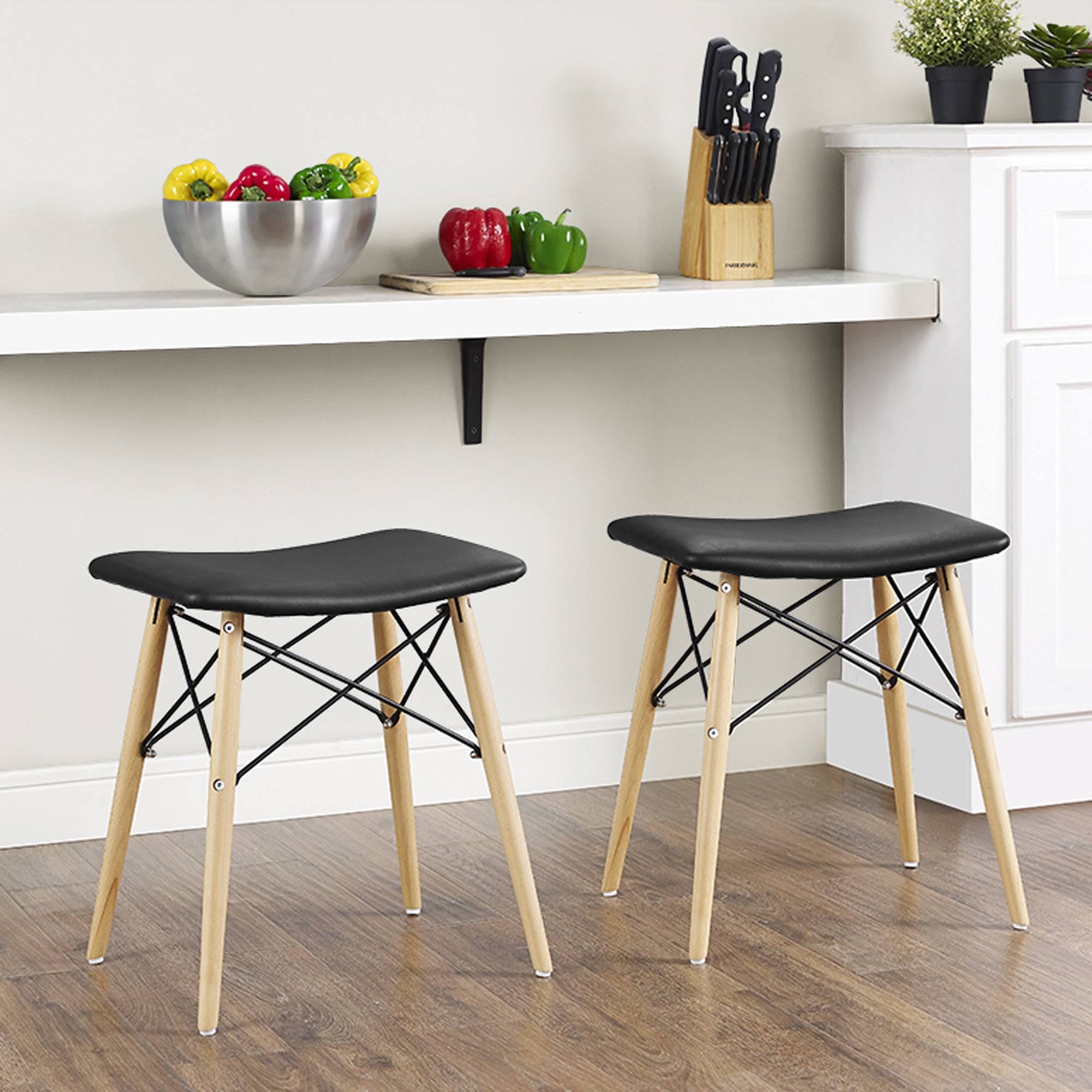 Mercury Row Aaden 18&quot; Bar Stool &amp; Reviews | Wayfair.ca