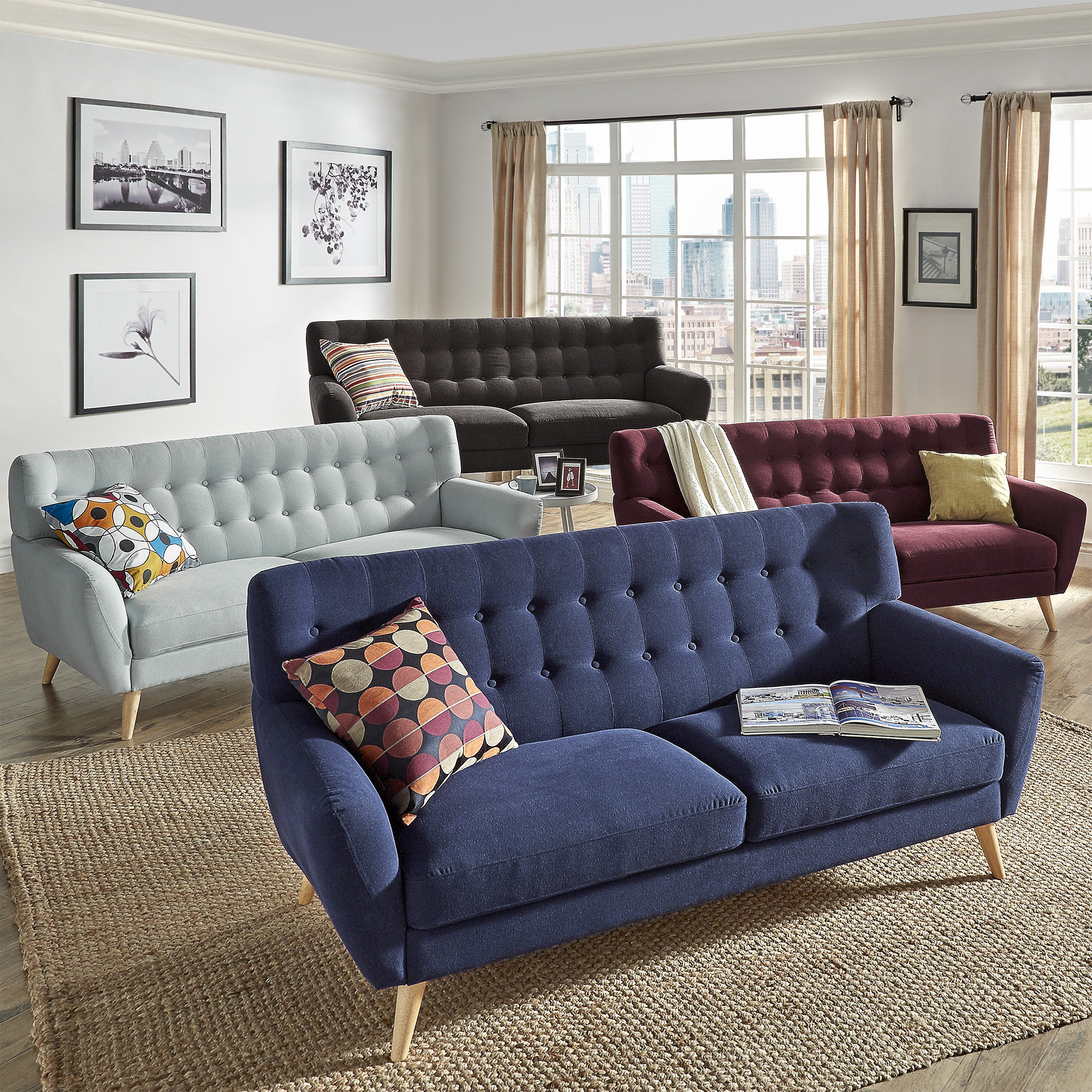 Mercury Row Blakeman Sofa & Reviews Wayfair