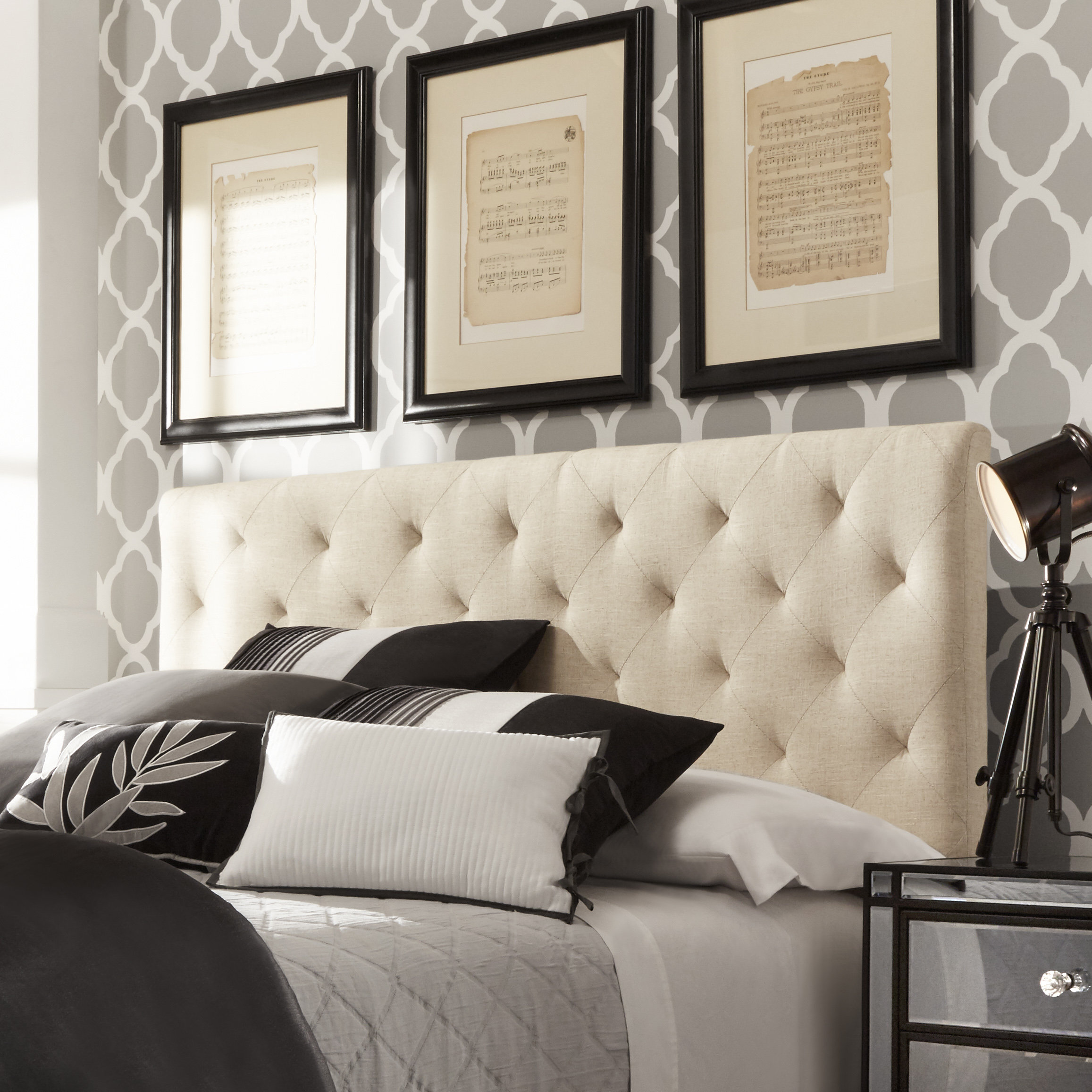 Mercury Row Brendle Upholstered Platform Bed & Reviews Wayfair