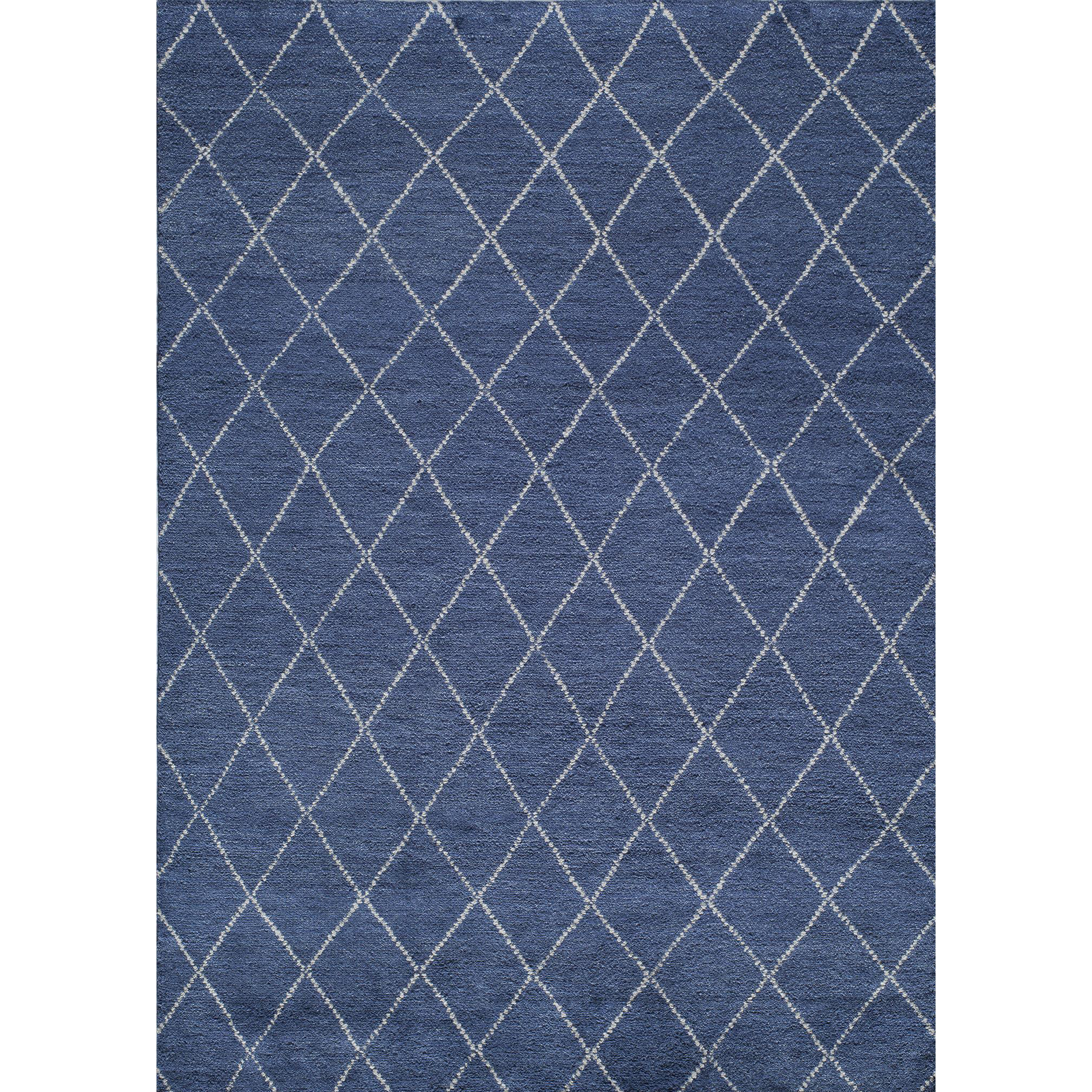 Mercury Row Brice HandKnotted Navy Area Rug & Reviews Wayfair