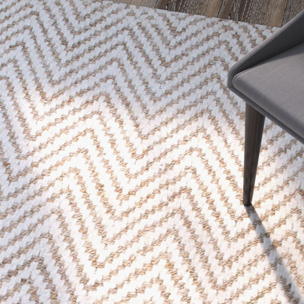 Mercury Row Norcross HandWoven Tan Area Rug & Reviews Wayfair