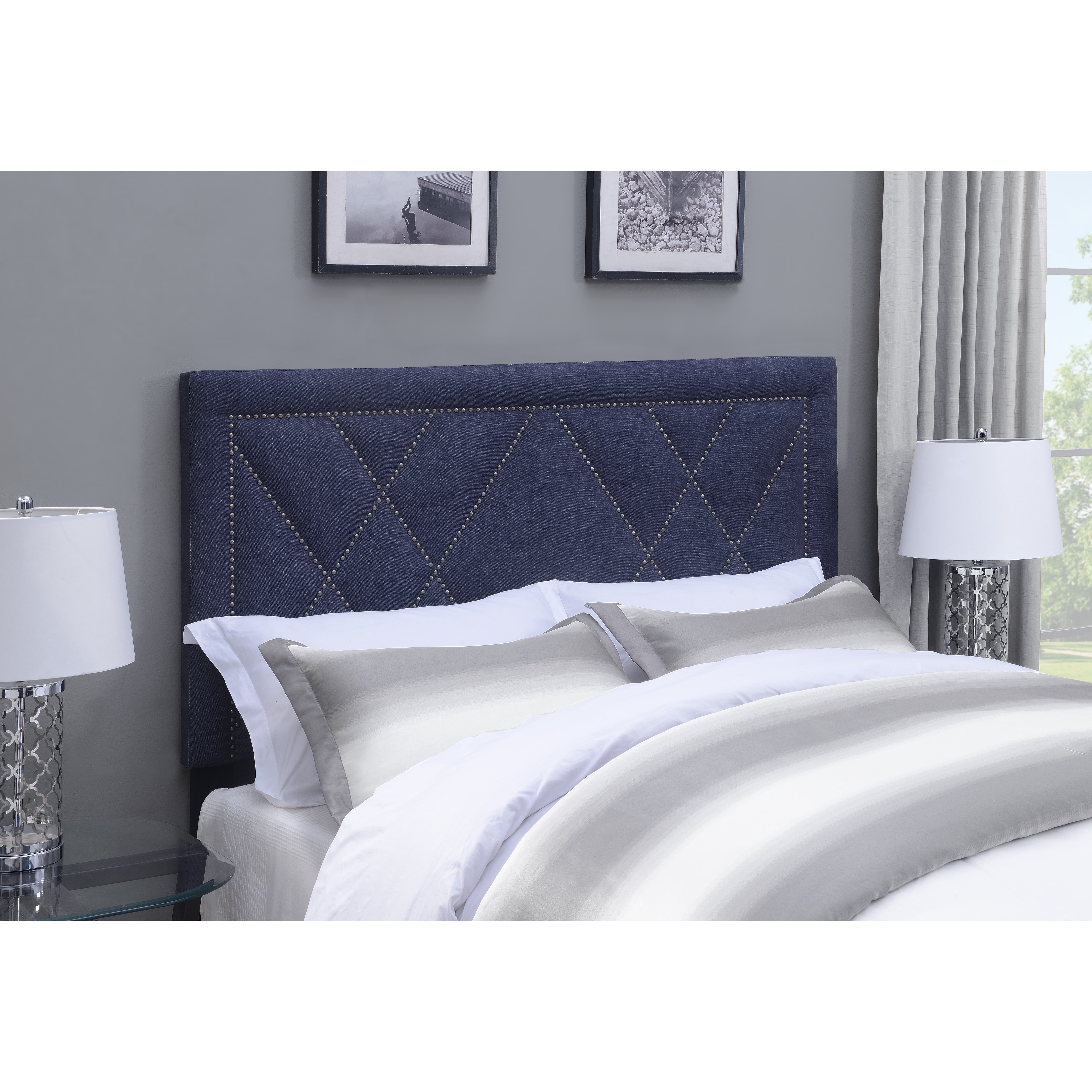 Mercury Row Garnes Upholstered Headboard Wayfair