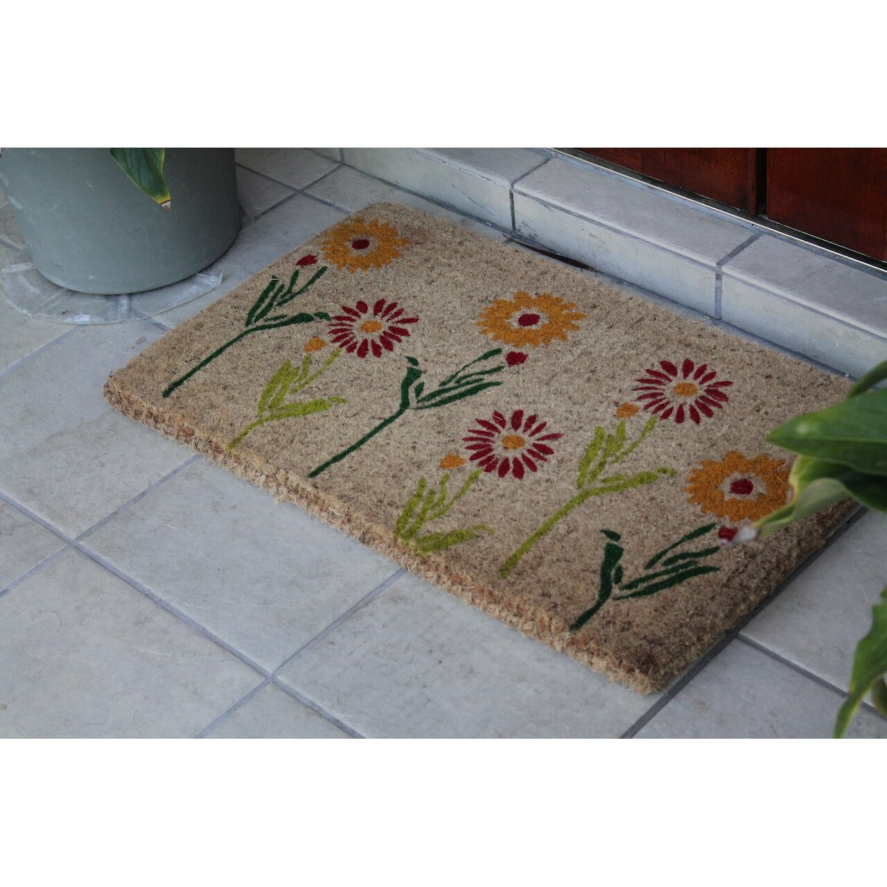 A1 Home Collections LLC Spring Flowers Doormat Wayfair