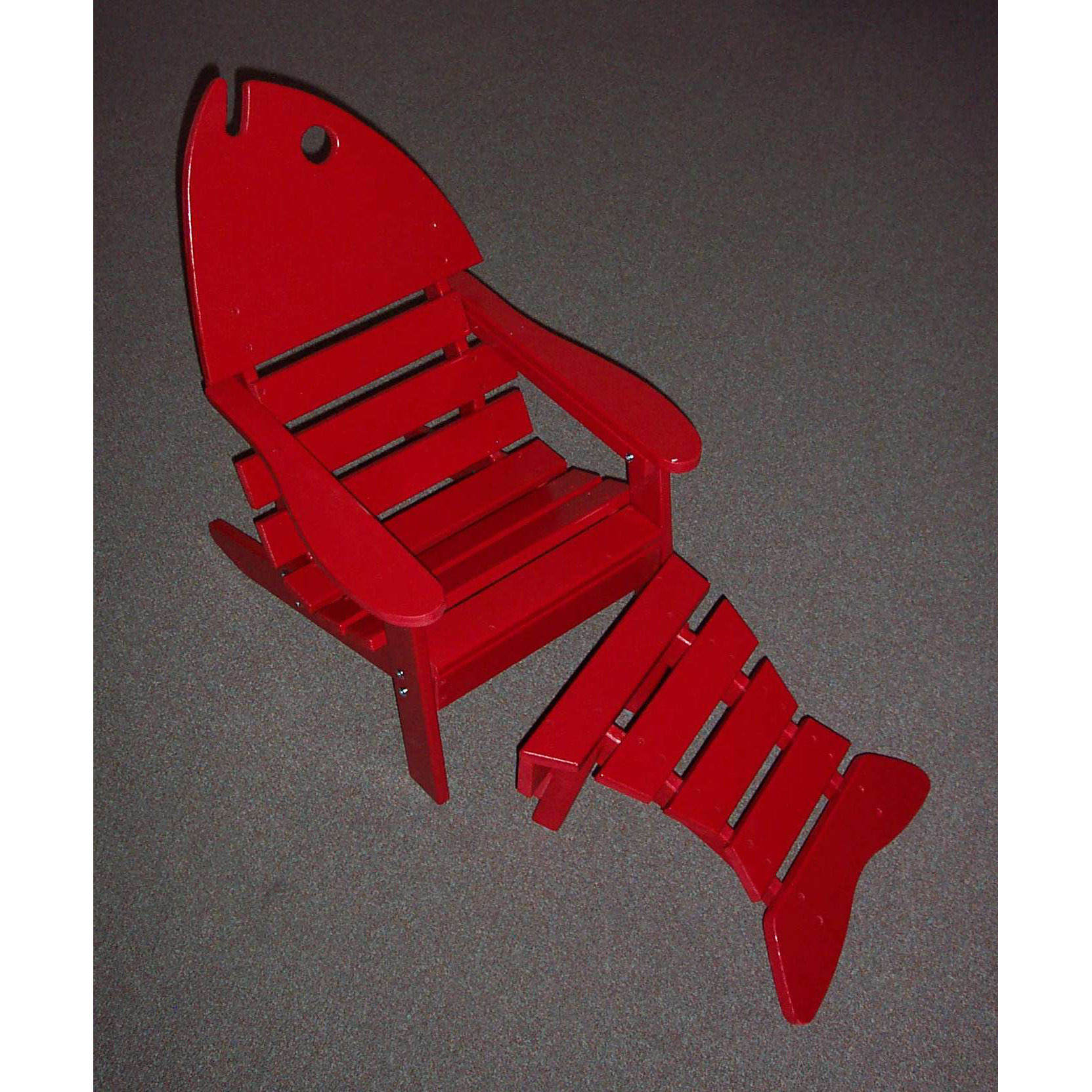 Prairie Leisure Design Junior Fish Chair and Ottoman Set Wayfair