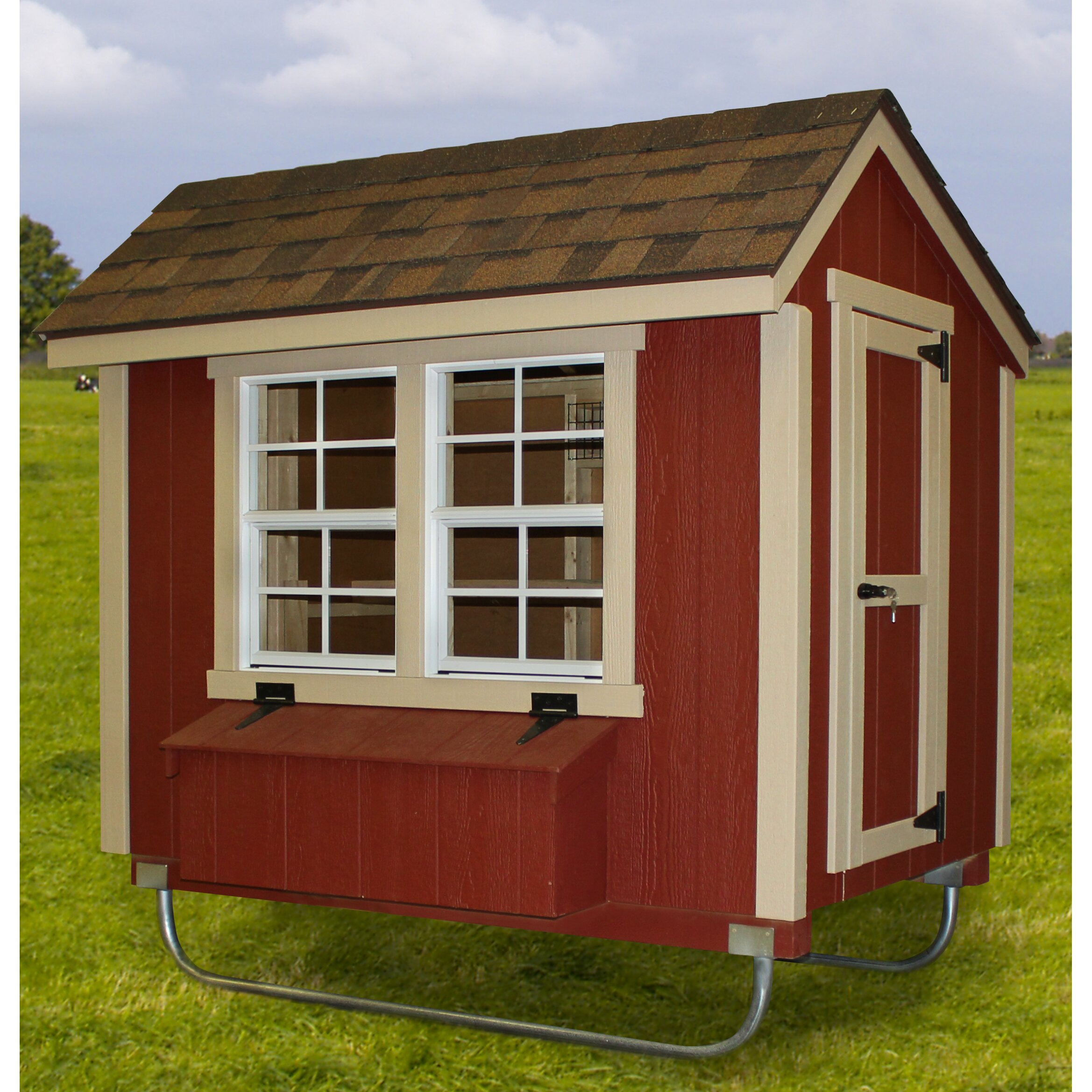 Alpine Structures 4x6 EZ Fit Chicken Coop Wayfair