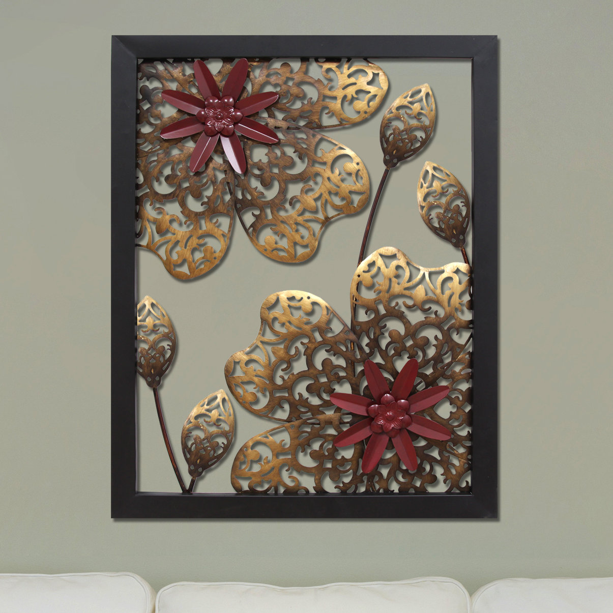 Stratton Home Decor Flower Panel Wall Décor & Reviews Wayfair